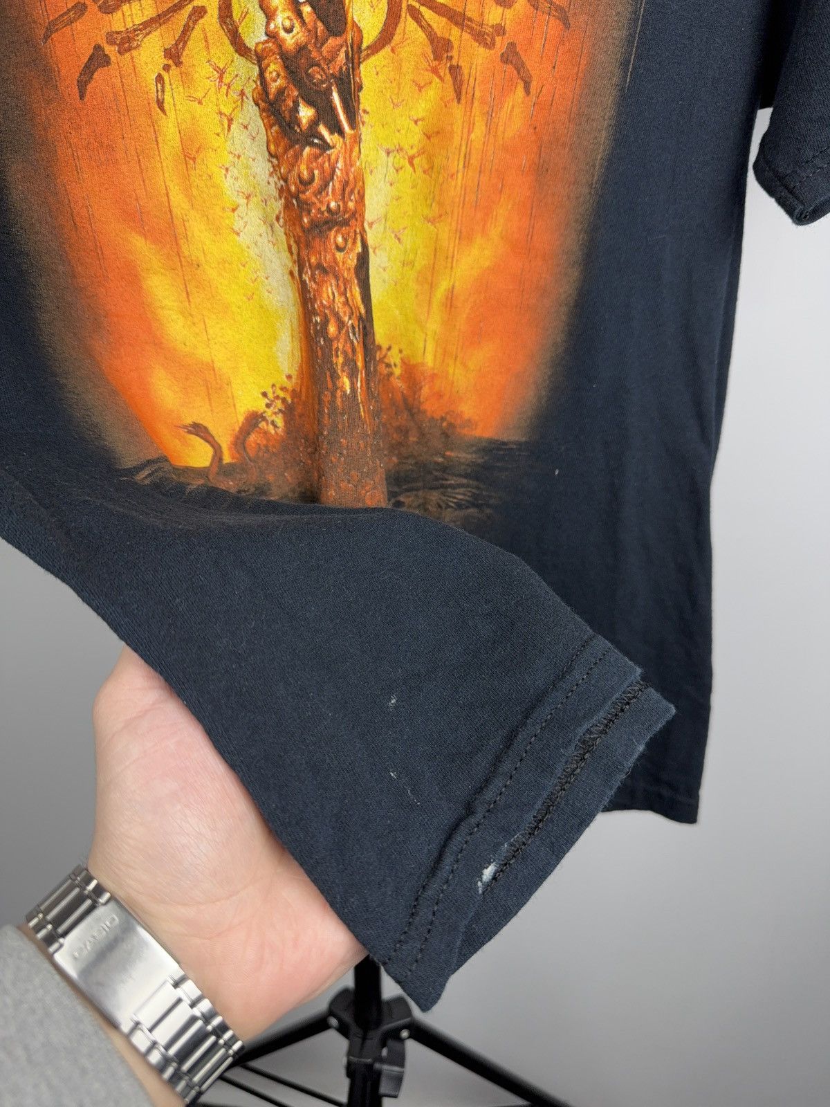 Band Tees 00s Lamb of God 2009 Vintage Band Tee Wrath Era Metal Size US M / EU 48-50 / 2 - 9 Thumbnail