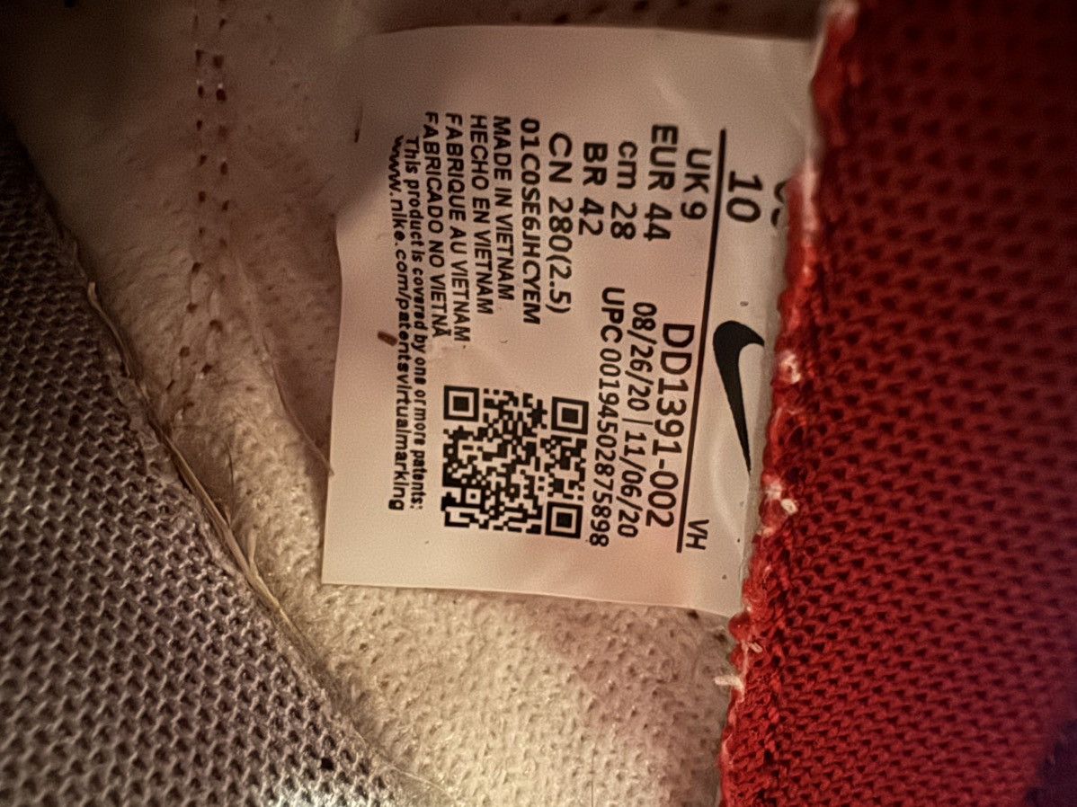 Nike Nike Dunk Low UNLV Size US 10 / EU 43 - 6 Thumbnail