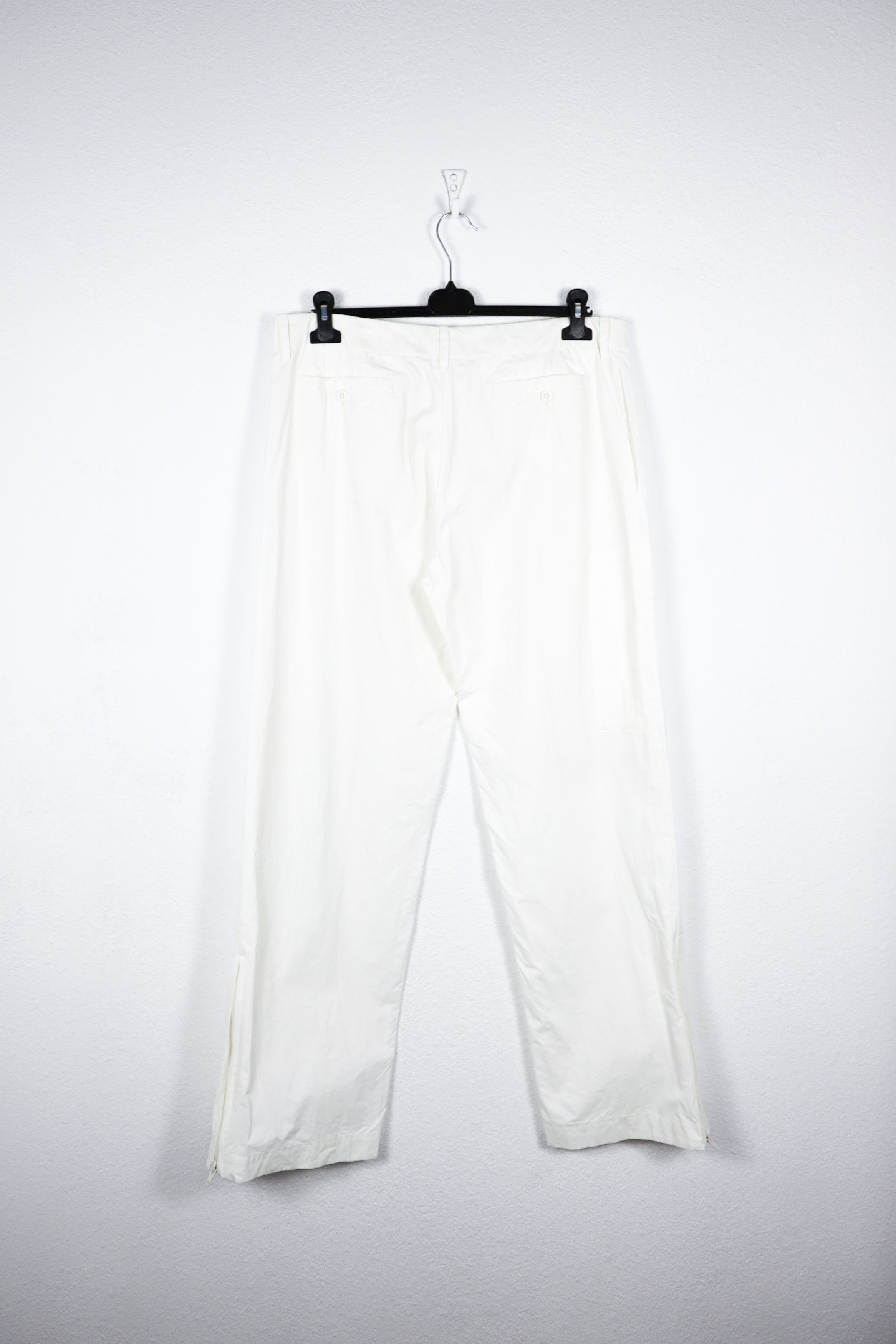 GIAN CARLO ROSSI Gian Carlo Rossi Avant Garde White Track Cargo Pants Size US 38 / EU 54 - 8 Thumbnail