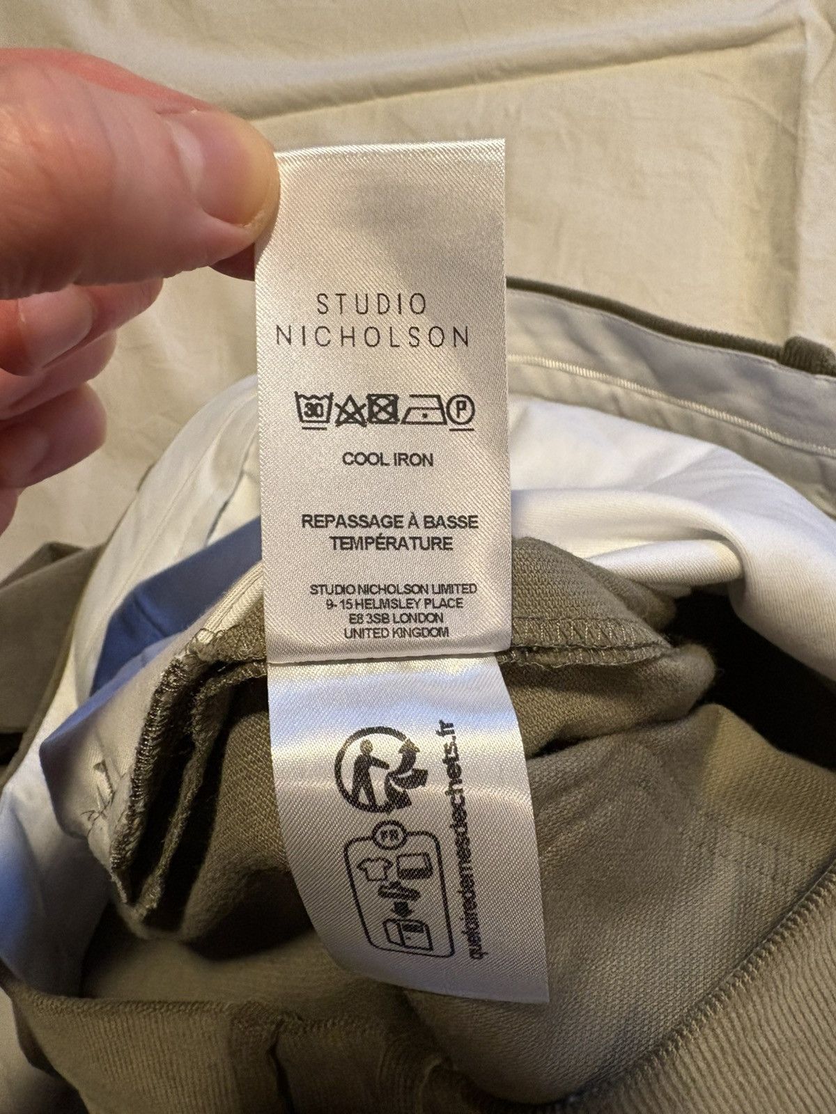 Studio Nicholson Studio Nicholson wide leg corduroy trousers. Size US 31 - 7 Thumbnail