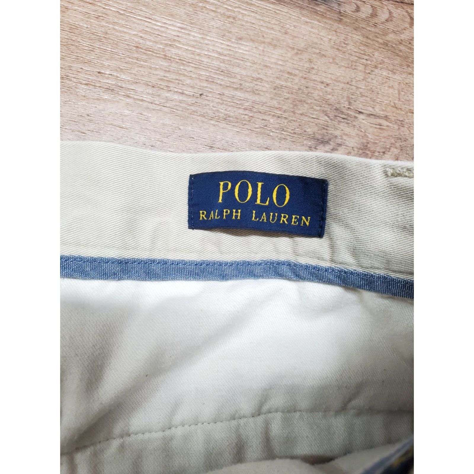 Polo Ralph Lauren Polo Ralph Lauren Chino Shorts Men Size 32 Classic Fit 9" Inseam Beige Cotton Pocket Zip Front Flat Front Pockets Casual Modern Hipster Vintage No N/A Size US XS / EU 42 / 0 - 3 Thumbnail