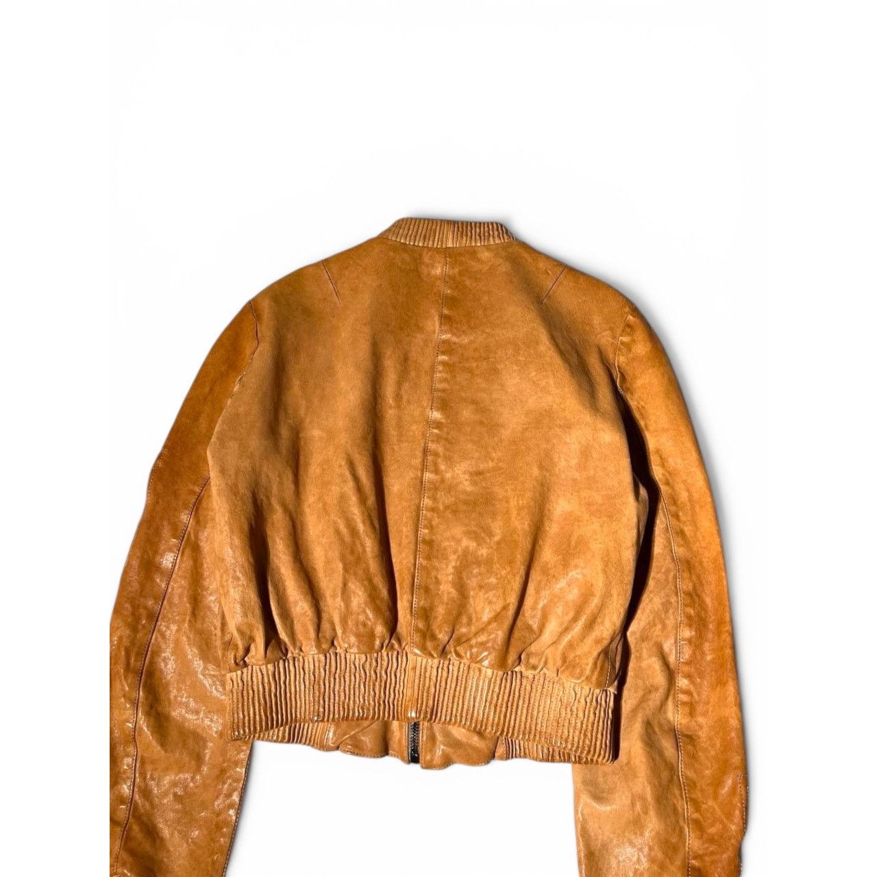 Dolce & Gabbana Dolce & Gabbana Leopard Lined Leather Bomber Jacket Size M / US 6-8 / IT 42-44 - 9 Thumbnail