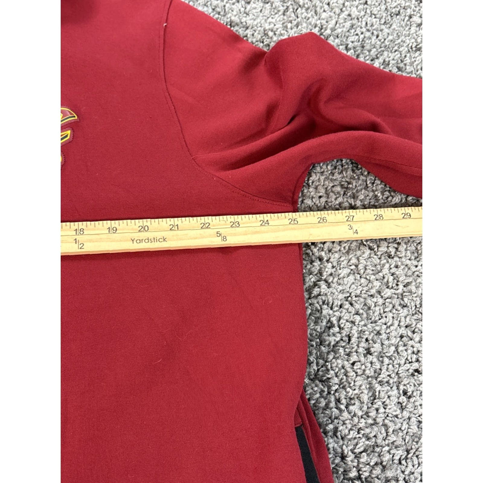 Nike Nike Hoodie Full Zip Mens XL 2XL Red Cleveland Cavaliers Dri-Fit Fleece Pockets Hooded Sports City Size US XXL / EU 58 / 5 - 3 Thumbnail
