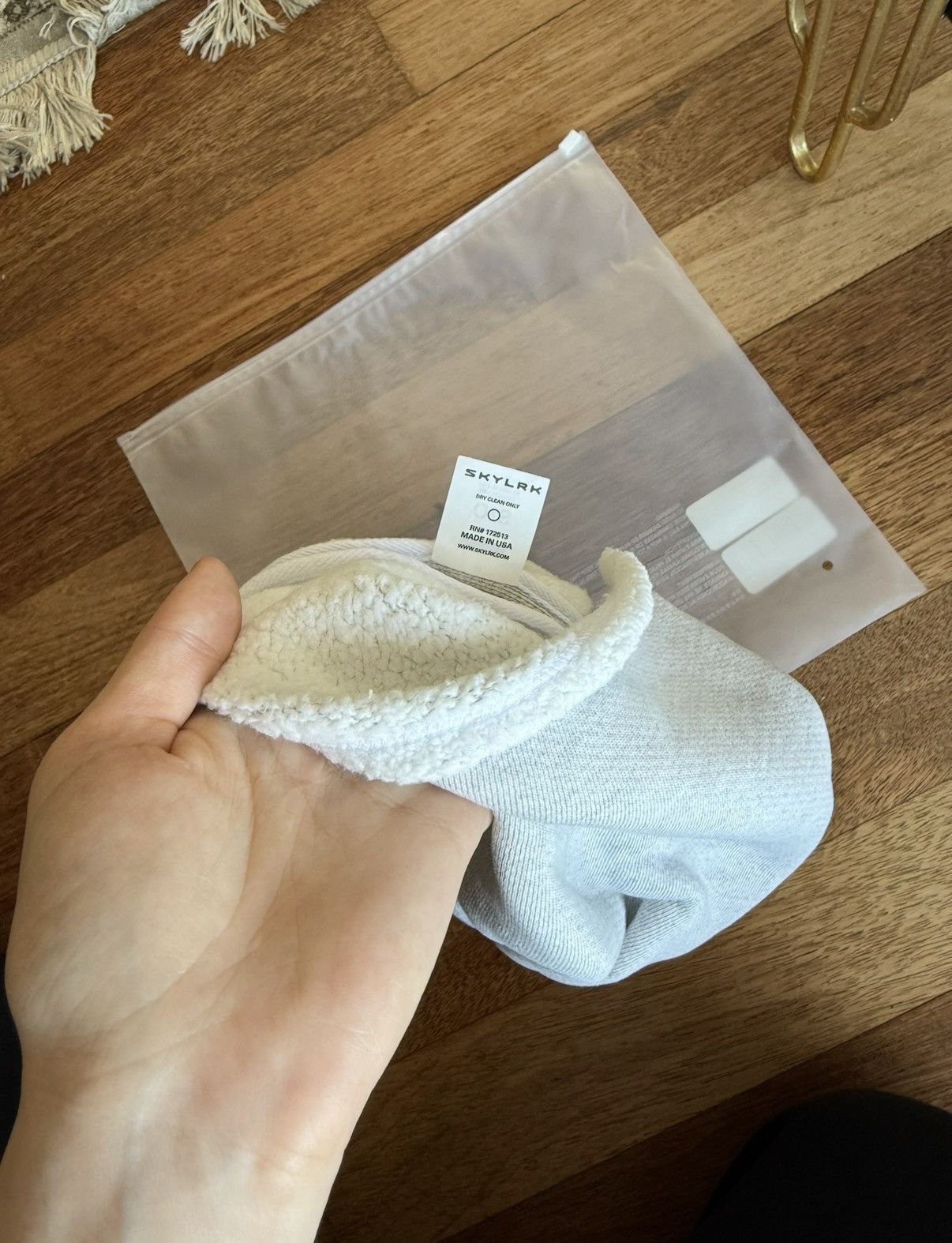 SKYLRK SKYLRK Beanie Hailey Grey Size ONE SIZE - 4 Thumbnail