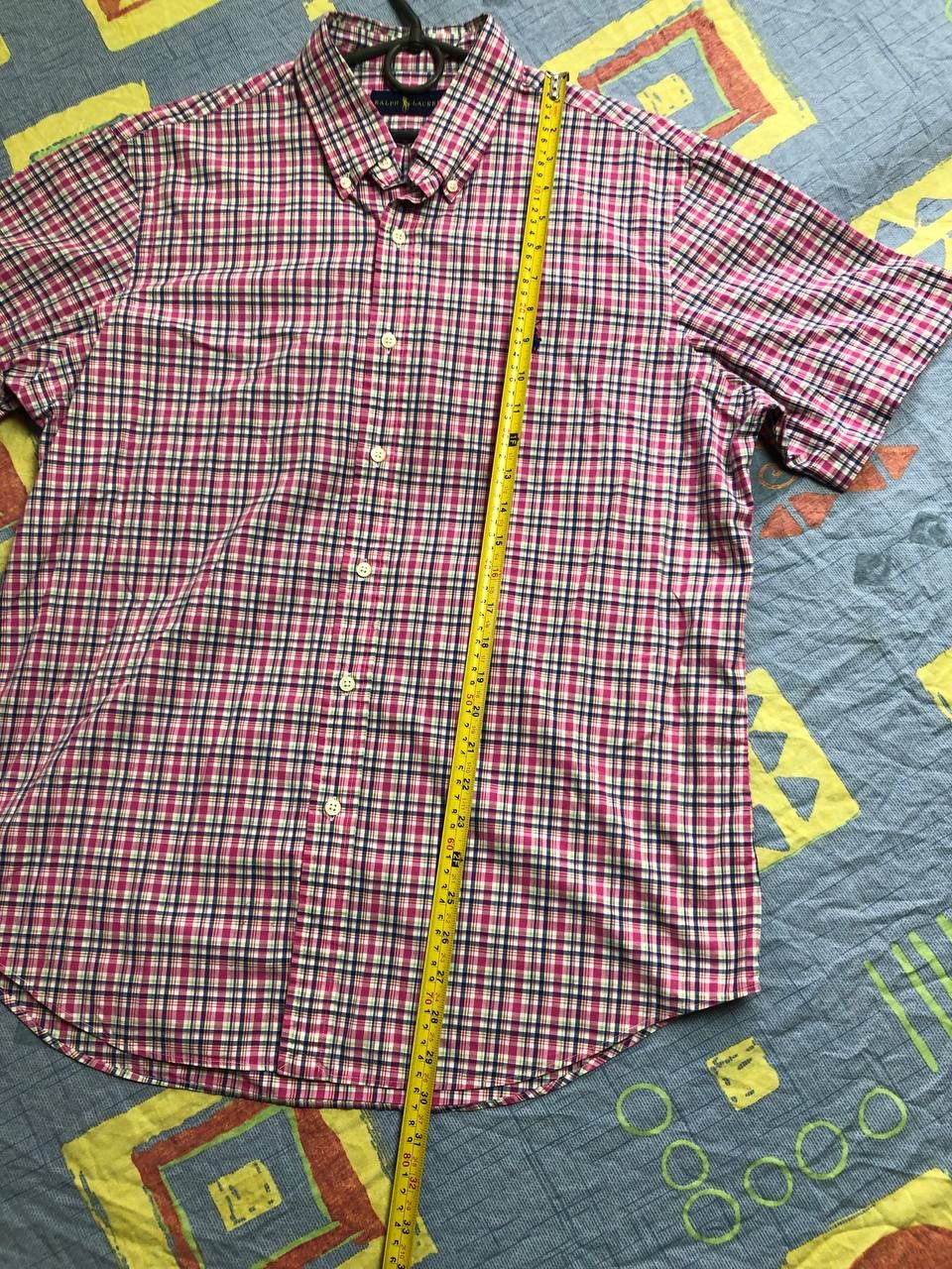 Polo Ralph Lauren Vintage Polo Ralph Lauren Checkered Shirt Size US L / EU 52-54 / 3 - 2 Thumbnail