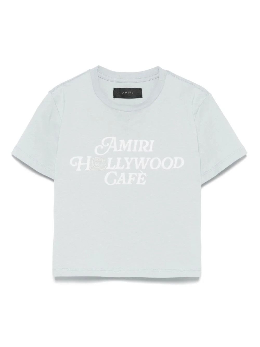 Amiri o1s1wg110526 Hollywood Cafè T-Shirt in Baby Blue Size M / US 6-8 / IT 42-44 - 1 Thumbnail
