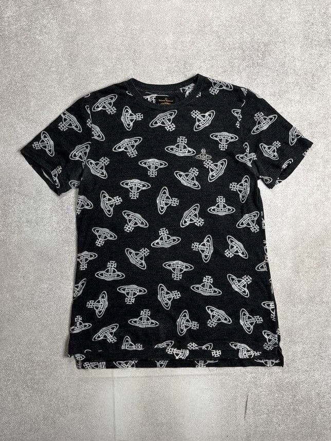 Other VINTAGE VIVIENNE WESTWOOD ORB SATURN LOGO MONOGRAM T-SHIRT M Size US M / EU 48-50 / 2 - 1 Thumbnail