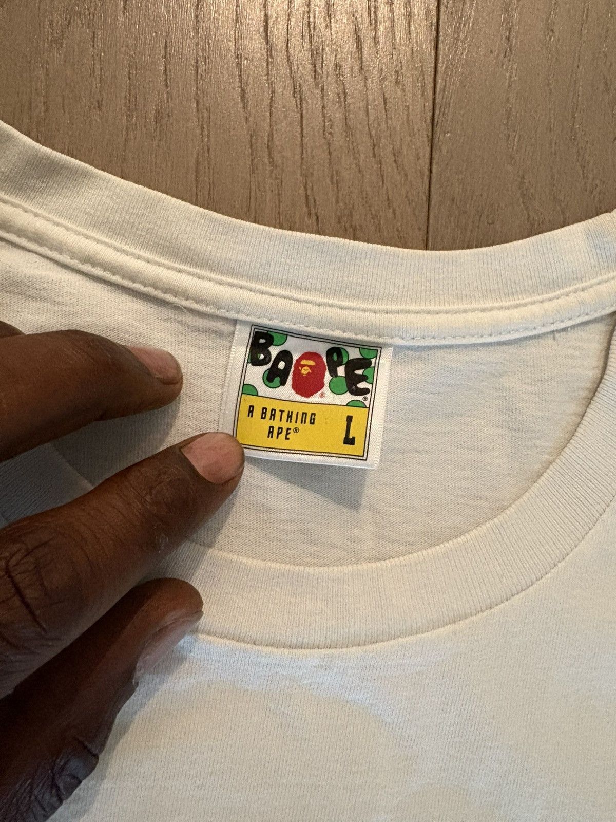 Bape A Bathing Ape T Shirt Size US L / EU 52-54 / 3 - 4 Thumbnail