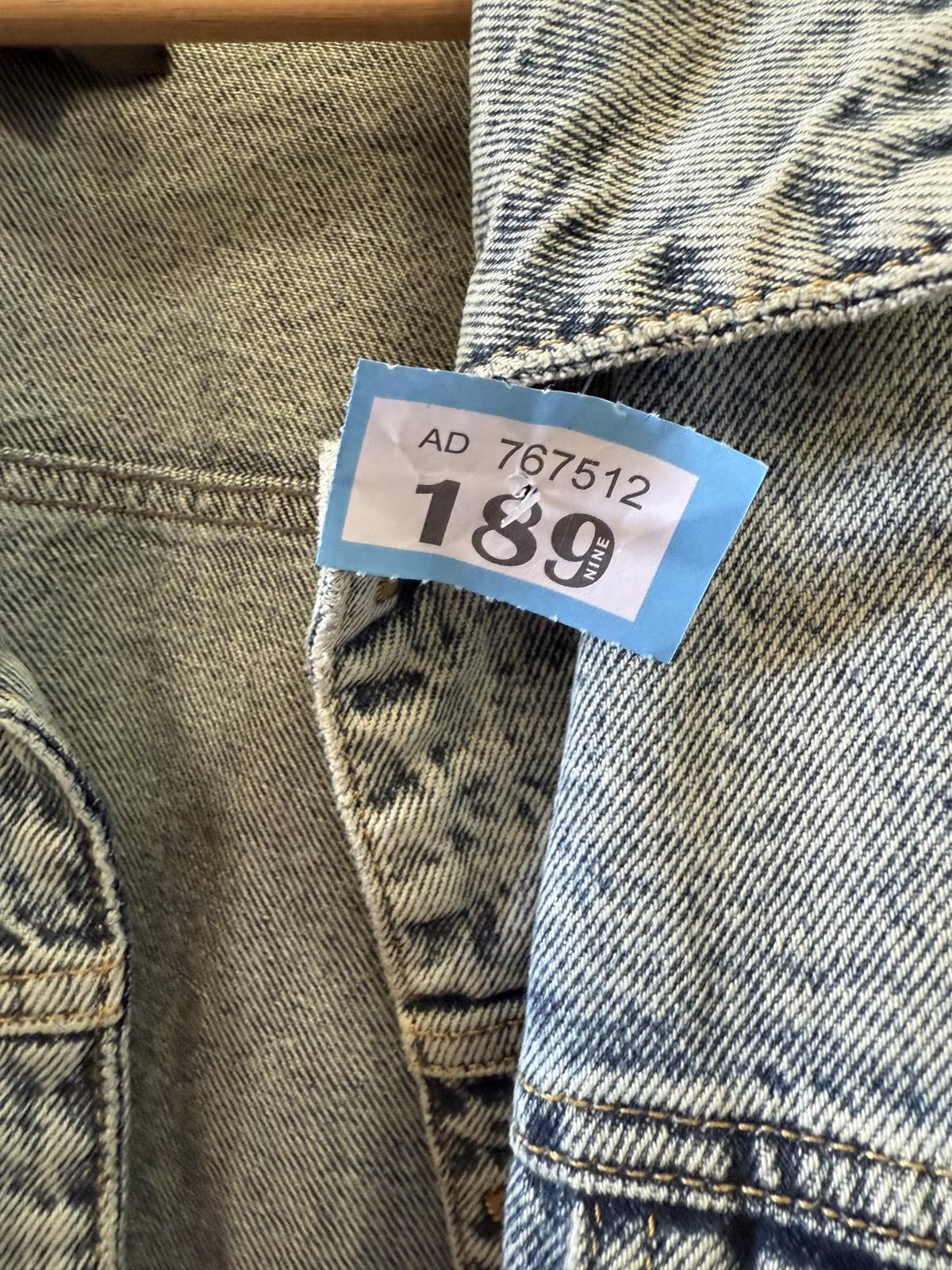 Mavi Men's Mavi Denim Jacket with Yellow and White Splatter Paint Size US L / EU 52-54 / 3 - 3 Thumbnail