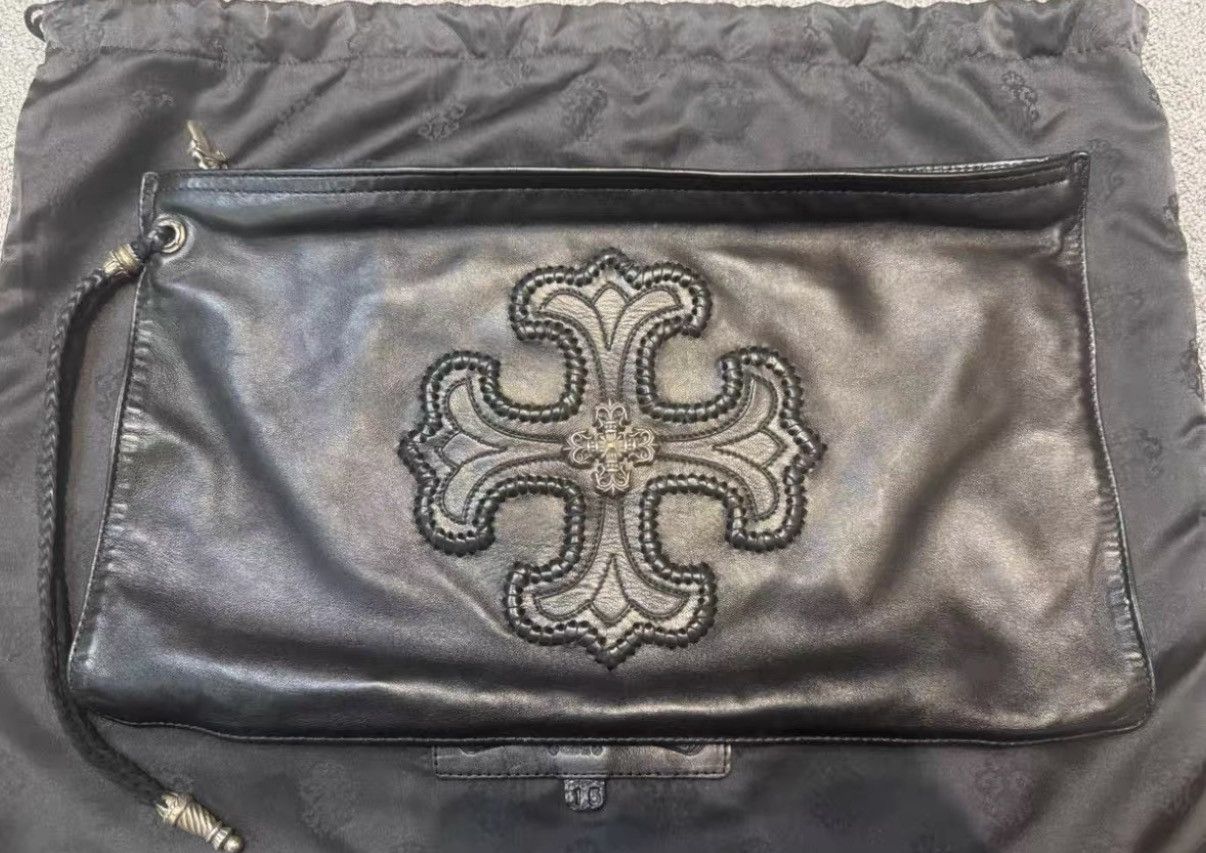 Chrome Hearts Chrome Hearts Flame Cross Sheepskin Bag Size ONE SIZE - 1 Thumbnail