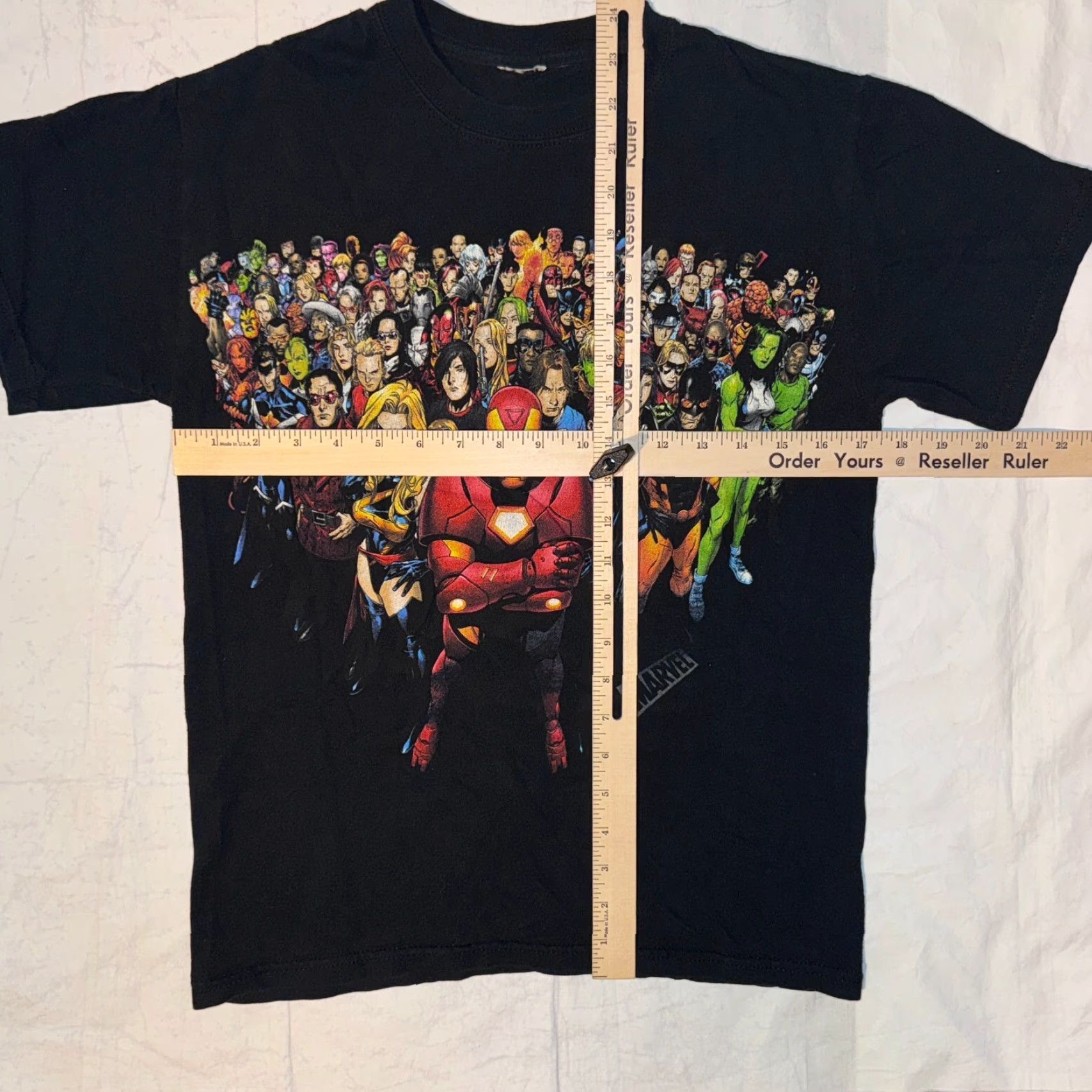 Mad Engine VINTAGE Mad Engine Iron Man T-Shirt Shirt Mens 90s Y2K Small Black Logo Crew Neck Short Sleeve Cotton Jersey Graphic Print Regular Fit Size US S / EU 44-46 / 1 - 3 Thumbnail