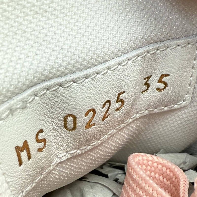 Louis Vuitton Louis Vuitton Trainer Leather Sneakers in Rose Pink -2508 Size US 5 / EU 37 - 5 Thumbnail