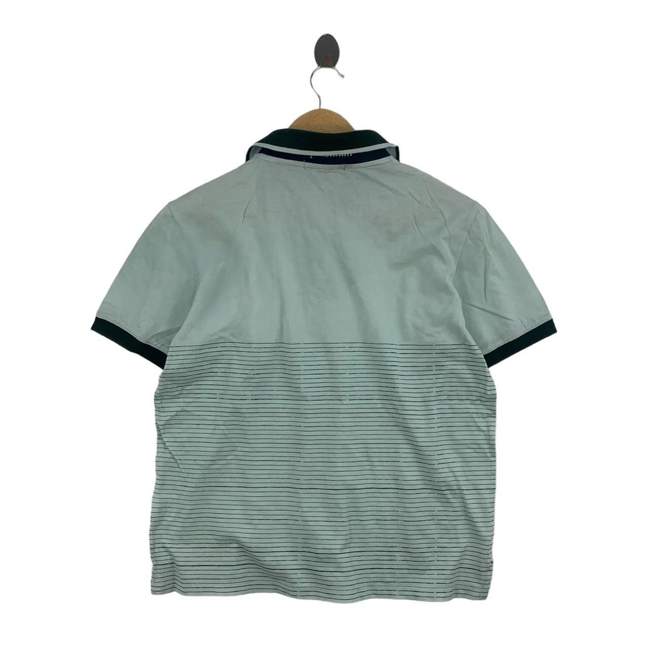 Vintage Vintage AQUASCUTUM LONDON Ringer Polo Tee Shirt Top Striped Size US M / EU 48-50 / 2 - 4 Thumbnail