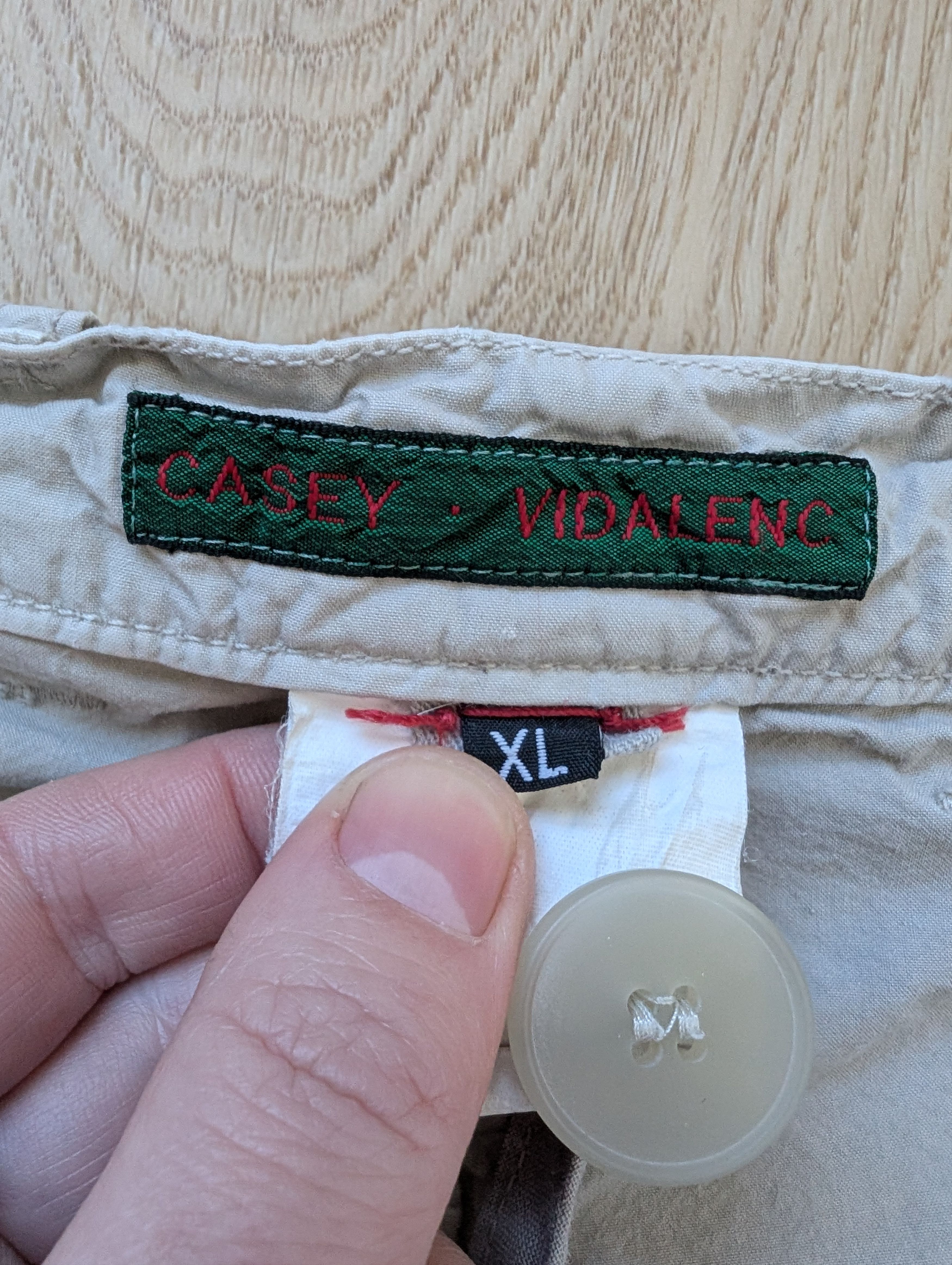 Casey Vidalenc CASEY VIDALENC Cotton Pants Vintage Trousers Handmade Size US 36 / EU 52 - 8 Thumbnail