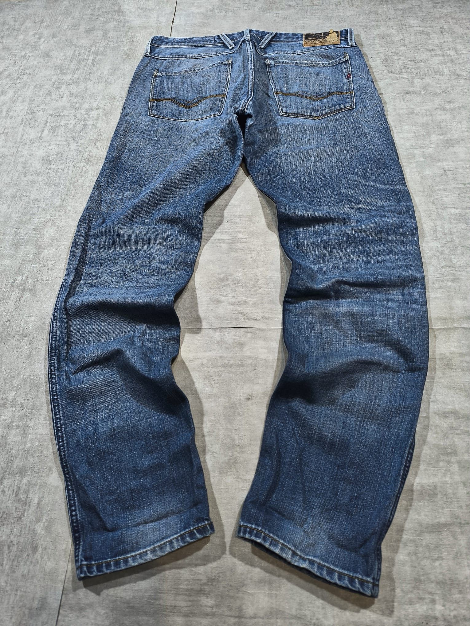 Replay vintage faded grunge distressed replay jeans Size US 36 / EU 52 - 6 Thumbnail