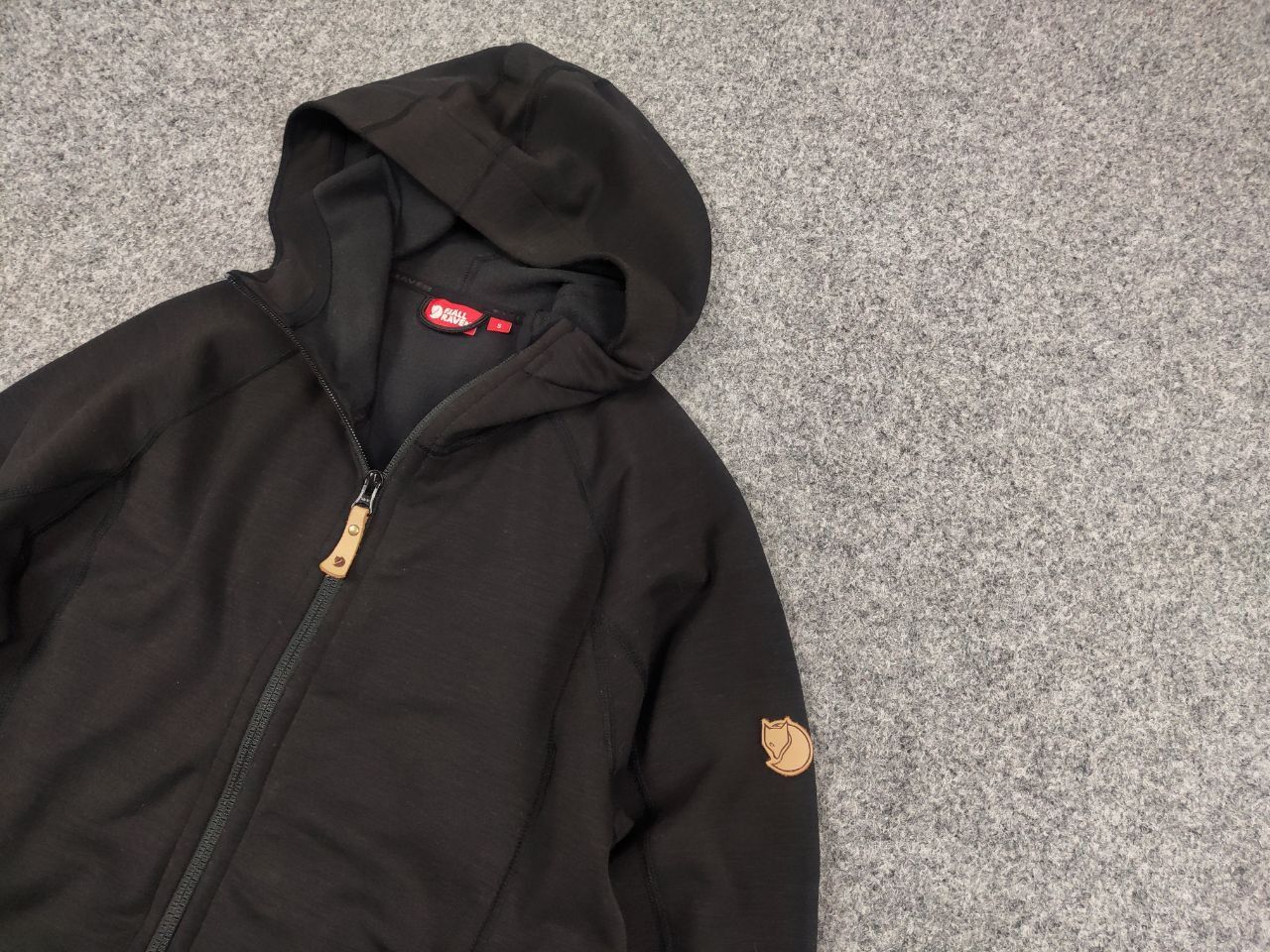 Fjallraven Fjallraven tur fleece Wool Blend Logo Zip Women's Hoodie Size S / US 4 / IT 40 - 5 Thumbnail