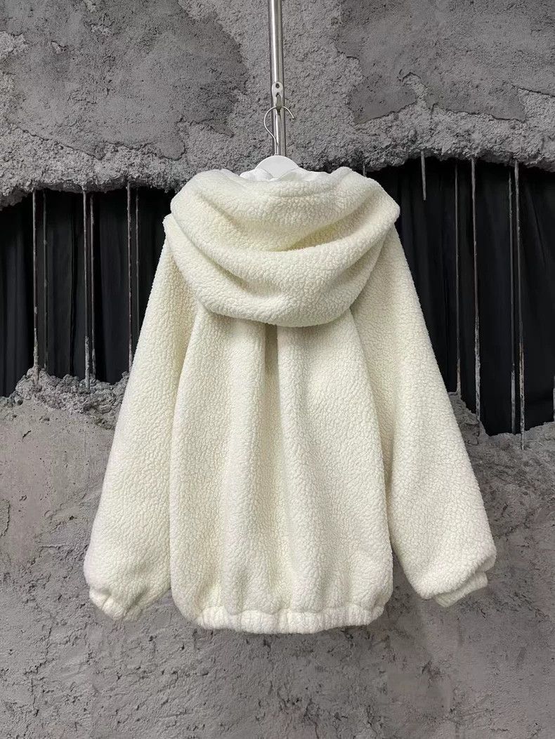 Prada Miu Miu Hooded Teddy Jacket with Zippers -2505 Size US S / EU 44-46 / 1 - 2 Thumbnail