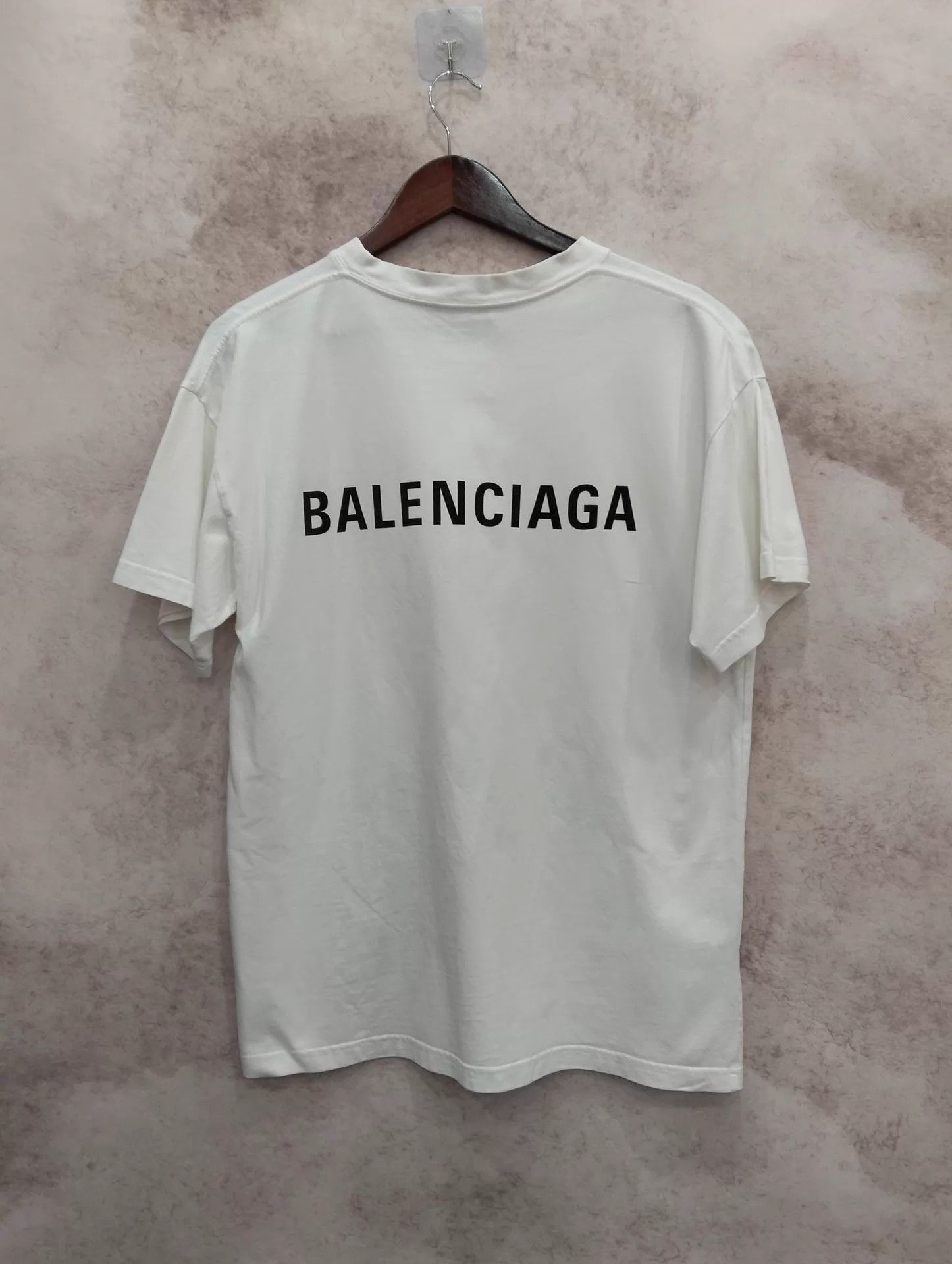 Balenciaga Balenciaga white SS T-shirt S Size S / US 4 / IT 40 - 2 Thumbnail