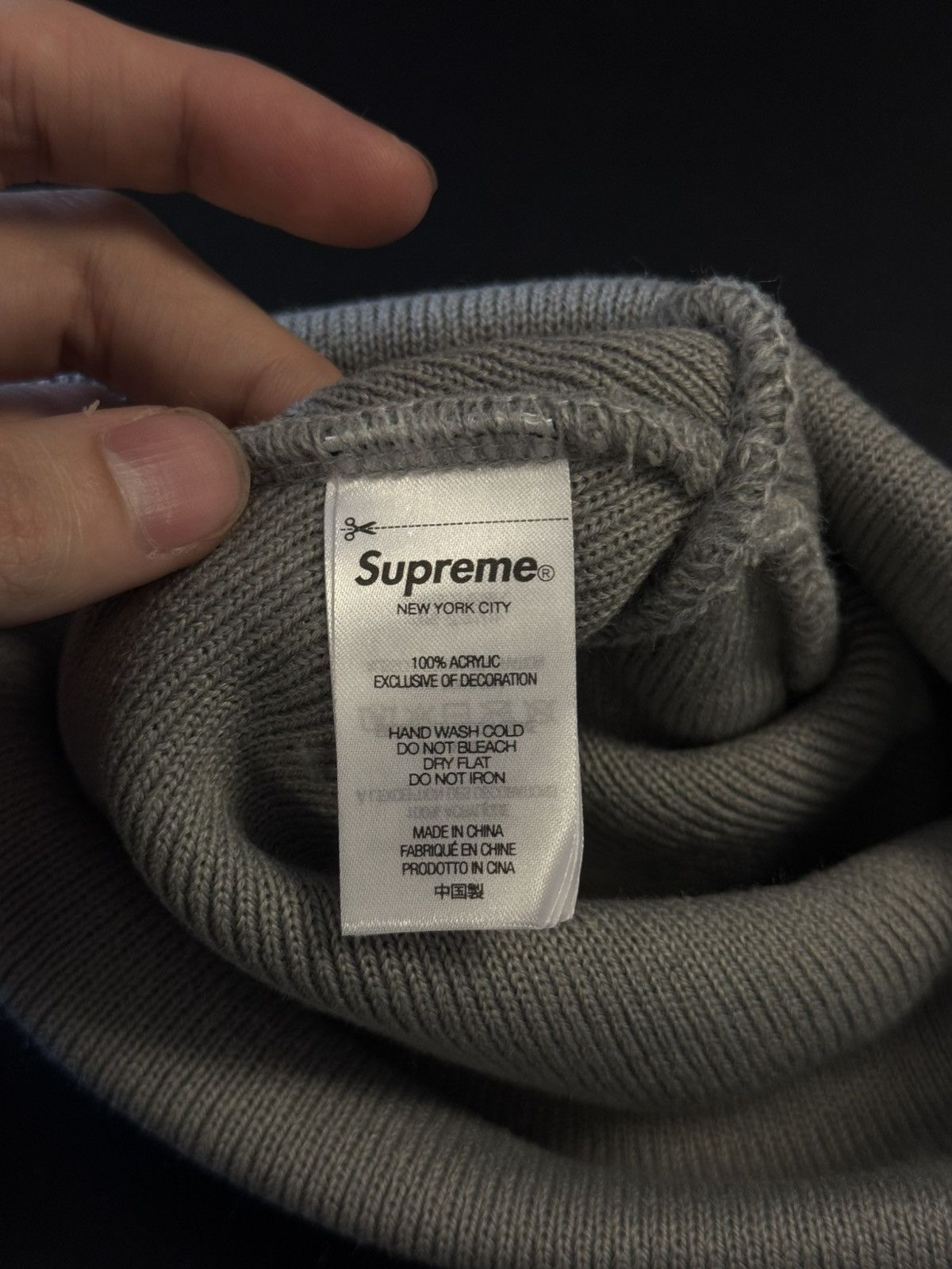 Supreme Supreme Beanie White Blue Brand New Size ONE SIZE - 6 Thumbnail
