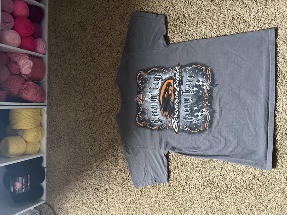 Harley Davidson × Vintage Vintage Harley Davidson short sleeve Size US L / EU 52-54 / 3 - 3 Thumbnail