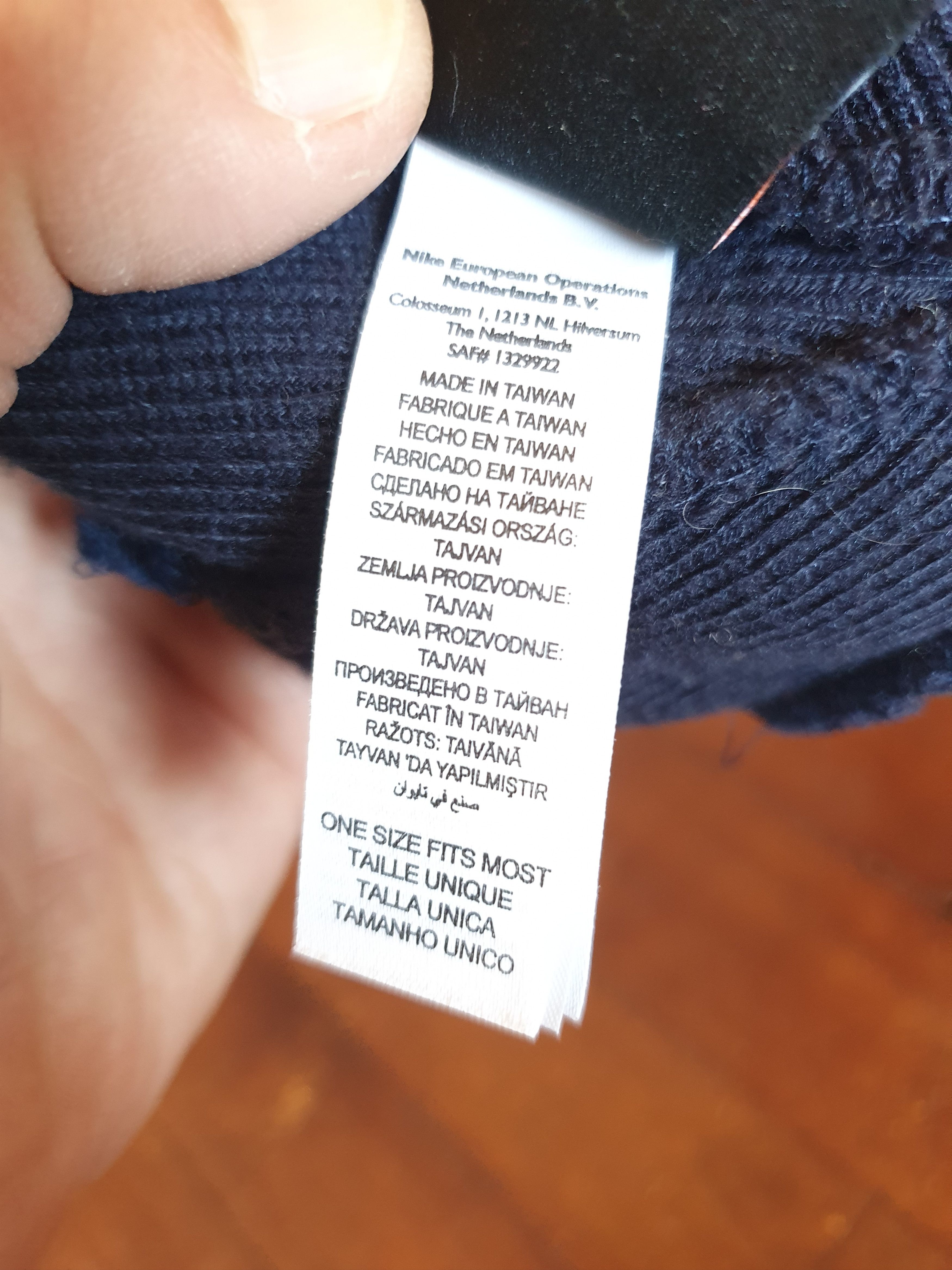 Nike × Vintage Nike Small Swoosh Beanie Winter Hat Size ONE SIZE - 10 Thumbnail