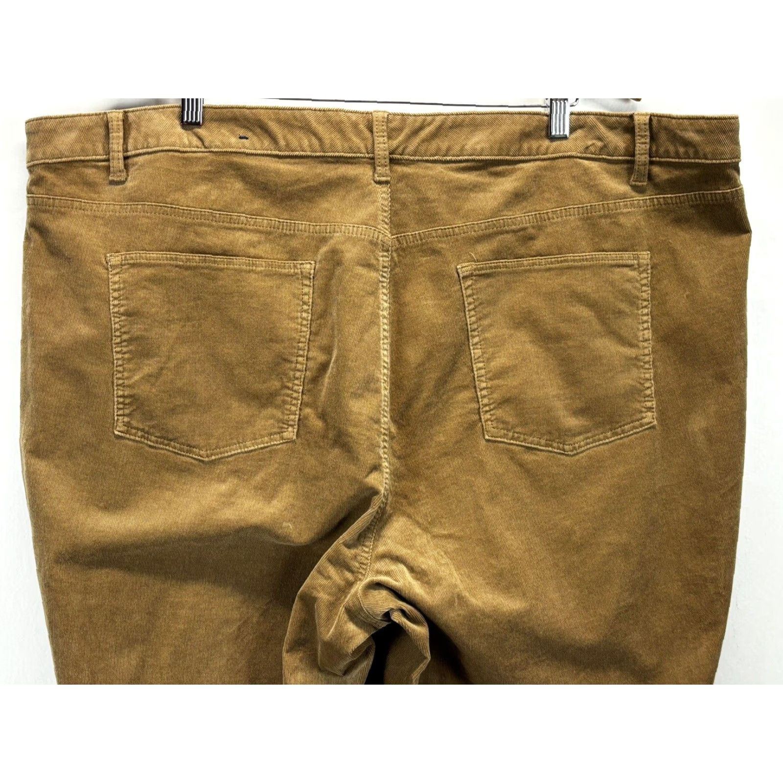 Talbots NEW! Talbots High Waist Straight Leg Corduroy Pants 24W Plus Light Brown Women’s Size 42" / US 20 - 4 Thumbnail