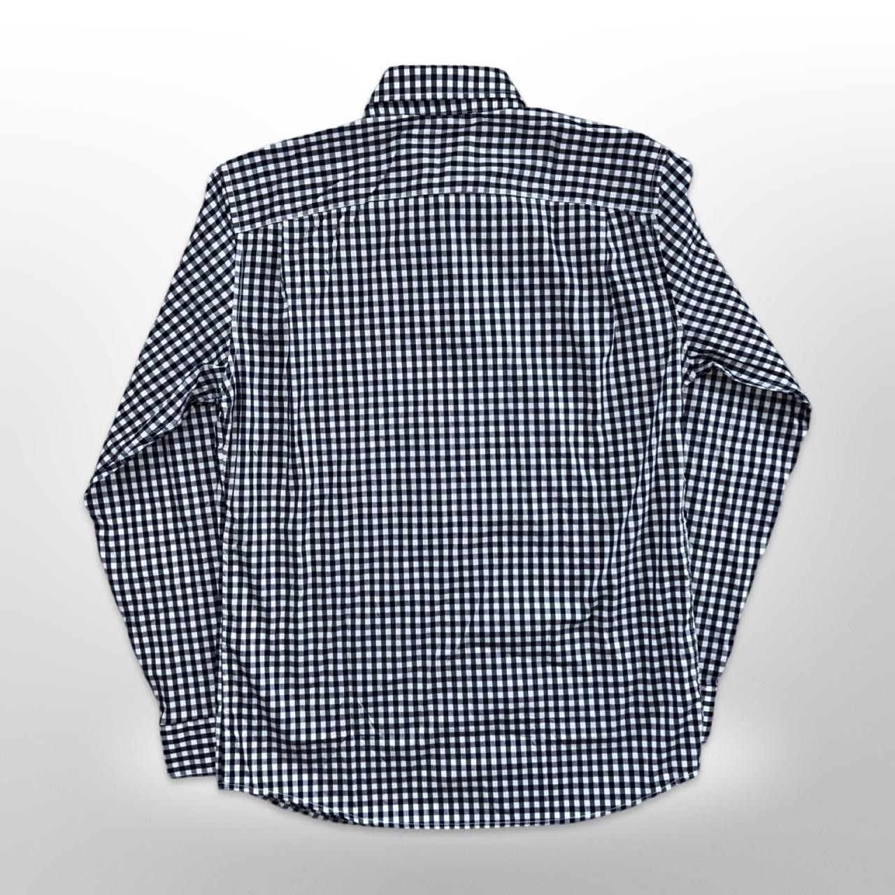 Gap GAP Men’s Navy & White Gingham Long Sleeve Button-Up Shirt Size US S / EU 44-46 / 1 - 3 Thumbnail