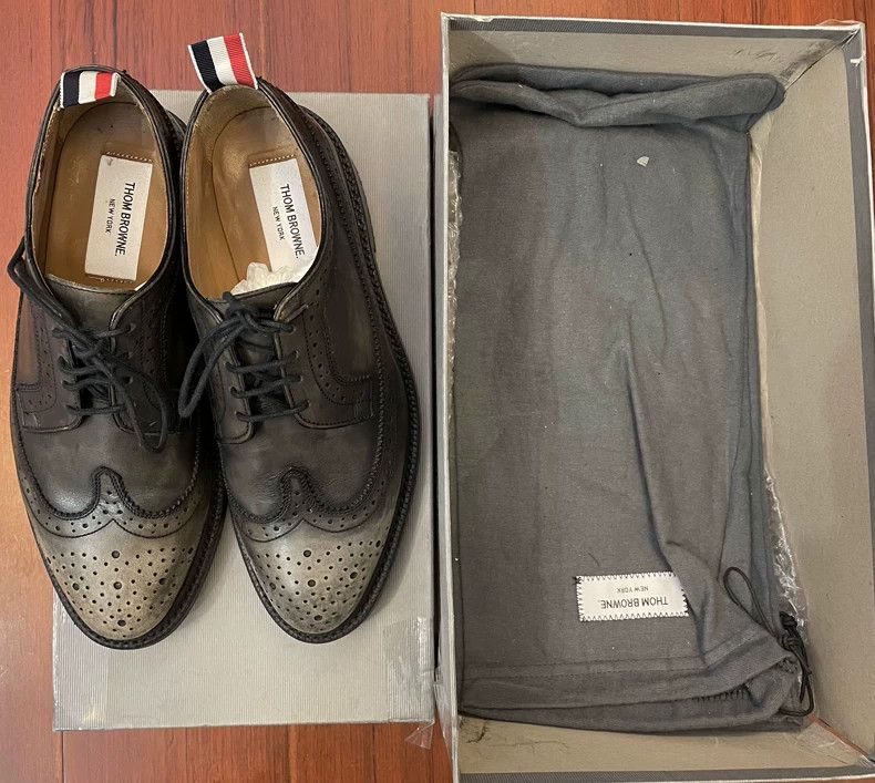 Thom Browne Thom Browne Make old carved men's leather shoes Size US 7 / EU 40 - 8 Thumbnail