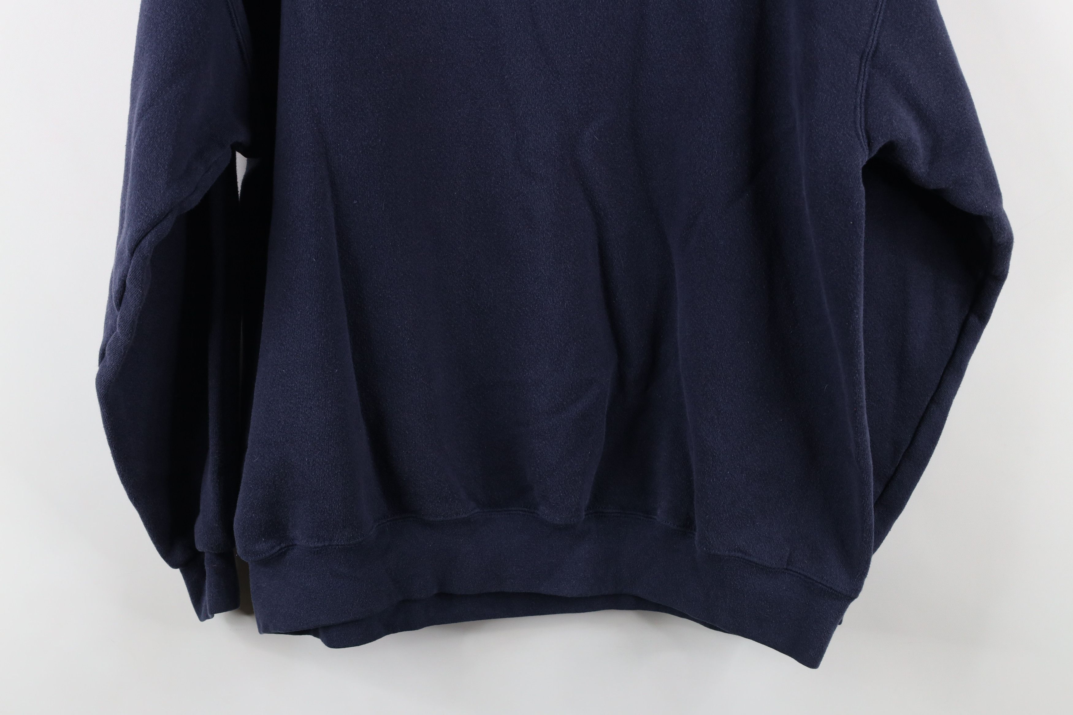 Disney × Vintage Vintage 90s Disney Christmas Snowman Sweatshirt Blue Size L / US 10 / IT 46 - 12 Thumbnail