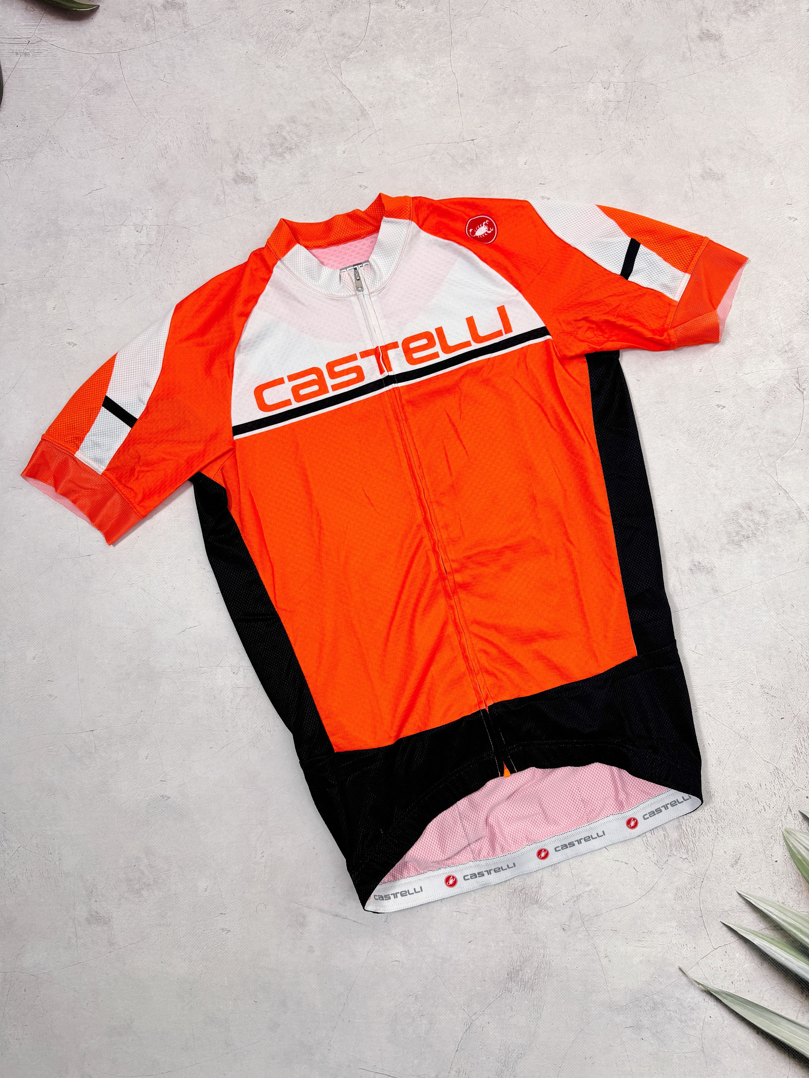 Sports Specialties Castelli Cycling Jersey Orange Italy Made Size US M / EU 48-50 / 2 - 1 Thumbnail
