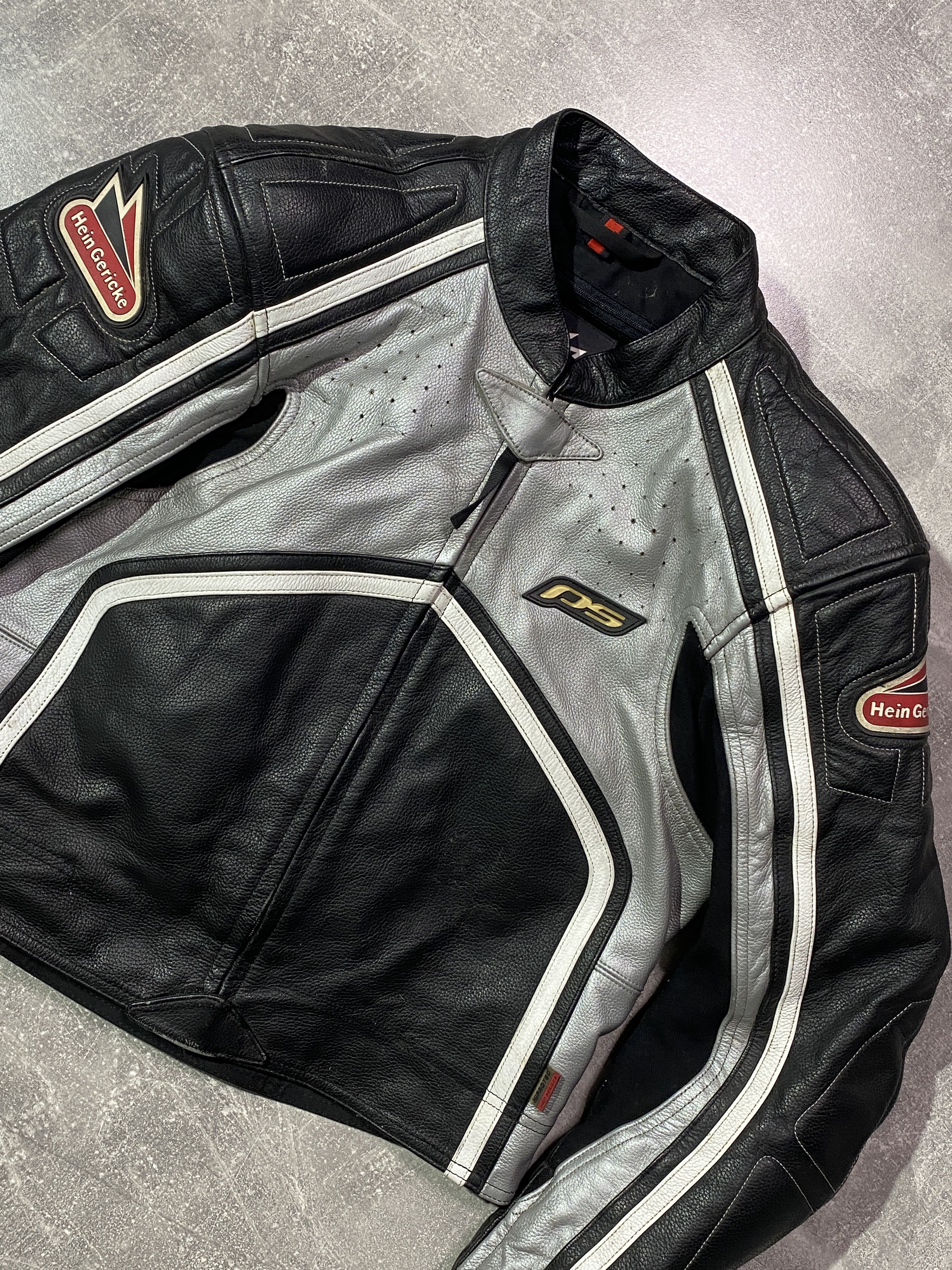 Hein Gericke Hein Gericke Tribal Moto Leather Jacket Y2K PRO SPORTS Size US M / EU 48-50 / 2 - 3 Thumbnail