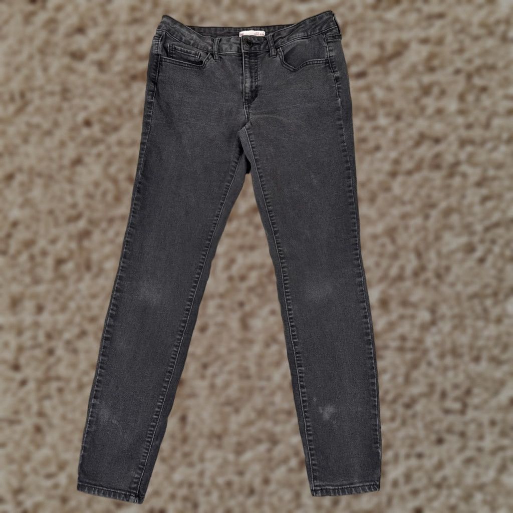Vintage SO Jeans Womens Jeans Skinny Black Denim 30x29 Juniors Adult Regular 30 Black Embroidered 9 2000s Cowboy Southwestern Designer Mens Womens Girls Boys Size 30" / US 8 / IT 44 - 1 Thumbnail