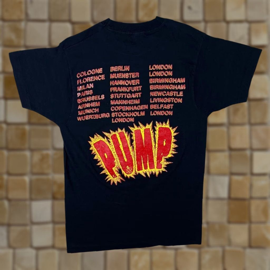 Vintage VINTAGE Screen Stars Aerosmith “Pump” T-Shirt S Shirt Men Black Short Sleeve Round Neck 1989 Size US S / EU 44-46 / 1 - 1 Thumbnail