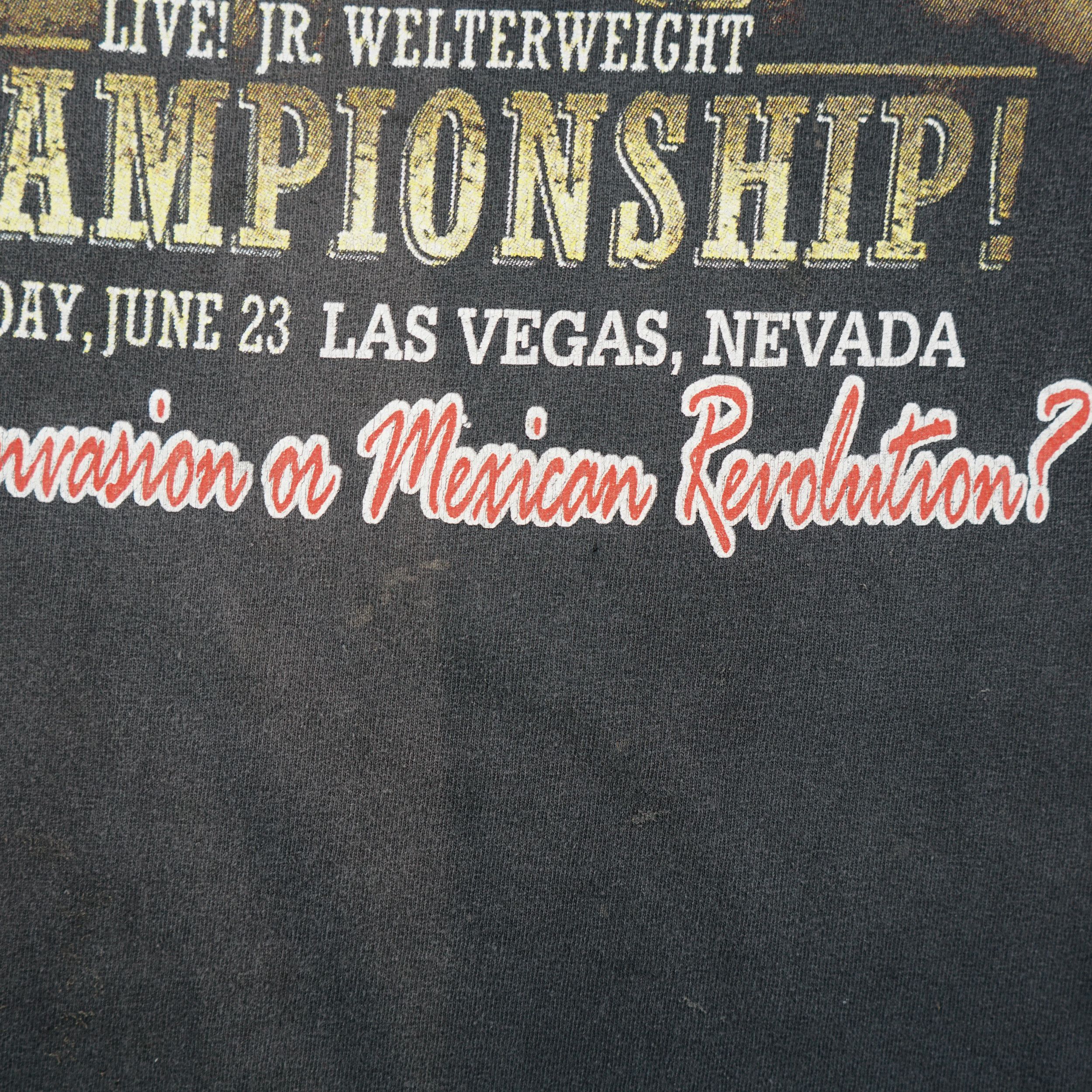 Vintage Vintage Ricky Hatton vs Jose Luis Castillo Las Vegas T Shirt Size US XXL / EU 58 / 5 - 5 Thumbnail