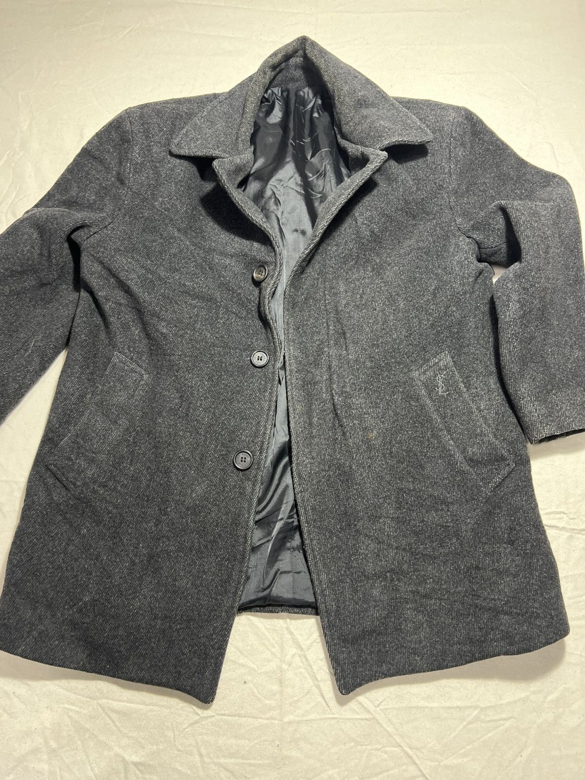 Yves Saint Laurent vintage Yves Saint Laurent wool car coat Size US L / EU 52-54 / 3 - 15 Thumbnail