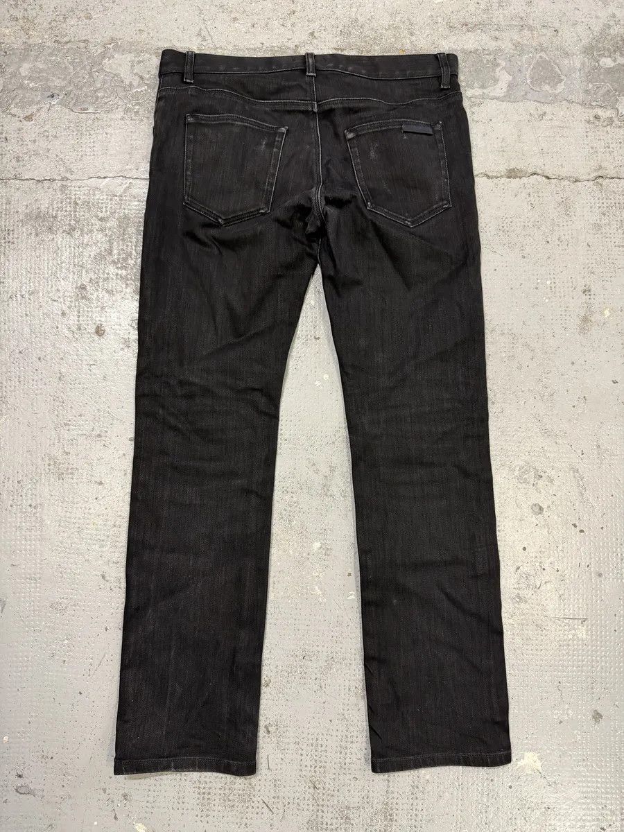 Prada AW2012 Prada Black Slim Denim Jeans Size US 30 / EU 46 - 2 Thumbnail