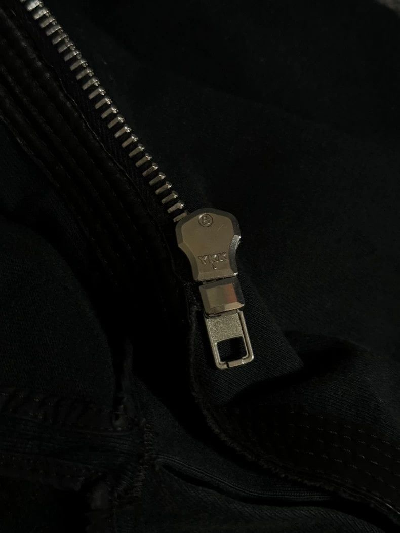 Rick Owens Rick Owens size 36 15ss mainline leather hood zipper hoodie Size US S / EU 44-46 / 1 - 8 Thumbnail