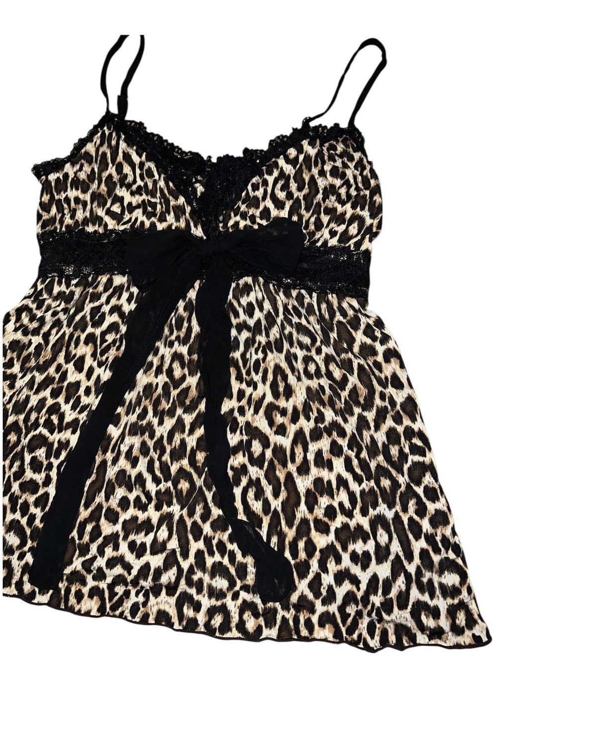 Dolce & Gabbana Gyaru leopard with lace camisole 🐆 Size M / US 6-8 / IT 42-44 - 5 Thumbnail