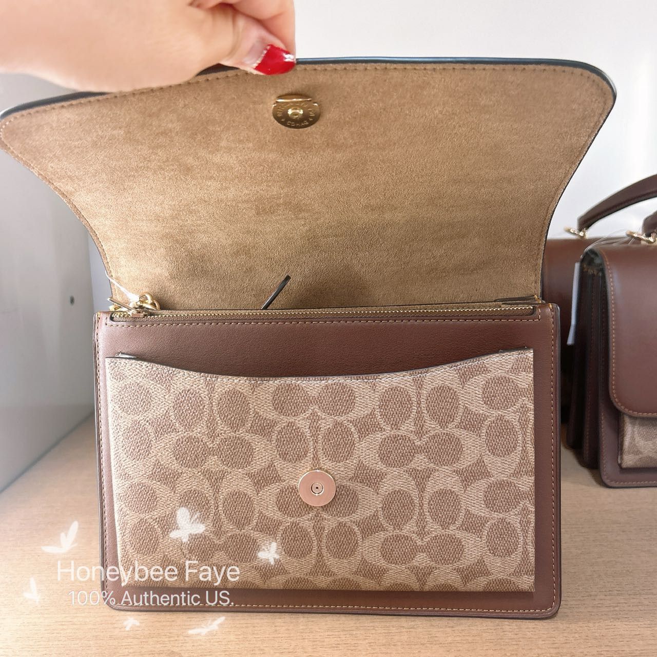 Coach Klare Top Handle Bag In Signature Canvas CY687 Size ONE SIZE - 6 Thumbnail