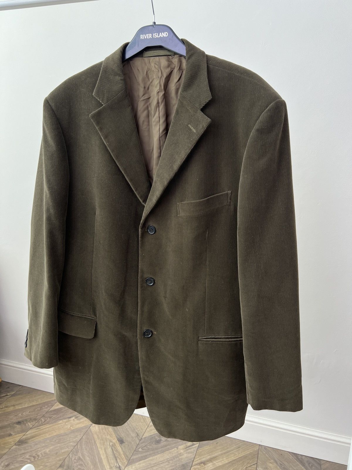 Ermenegildo Zegna Vintage Ermenegildo Zegna Fabric x Mientus Corduroy Blazer Size 54R - 3 Thumbnail