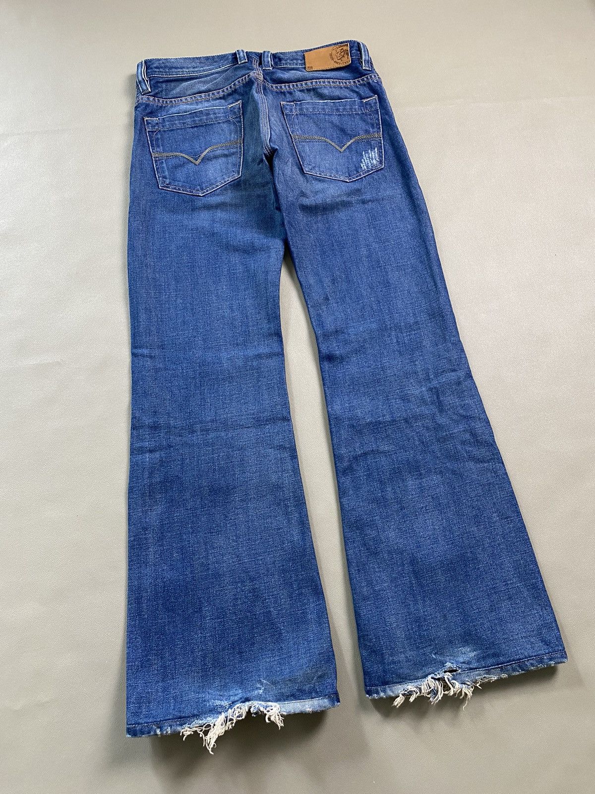 Diesel × If Six Was Nine × Le Grande Bleu (L.G.B.) 2000s Diesel Bootcut Wash Denim Ifsixwasnine Size US 31 - 4 Thumbnail