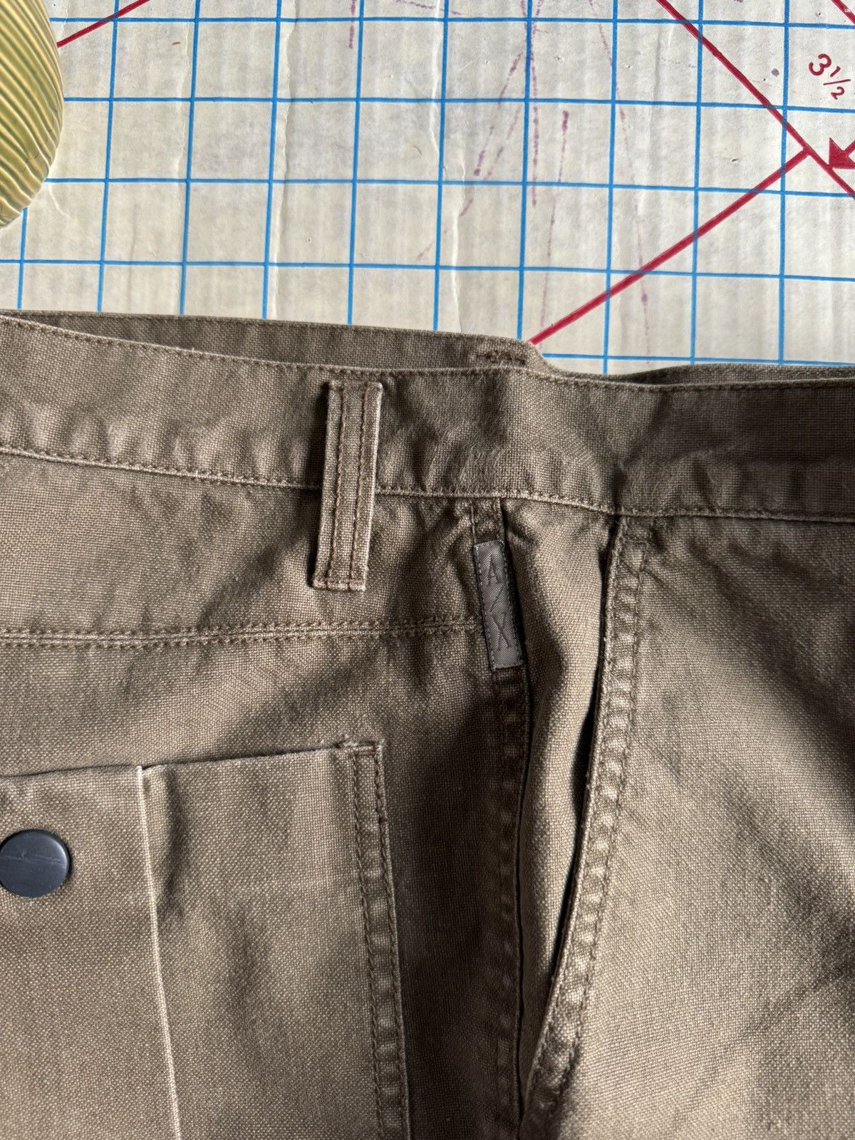 Armani Exchange Vintage Wide Leg Armani Exchange Adjustable Zipper Pants A/X Size US 32 / EU 48 - 11 Thumbnail