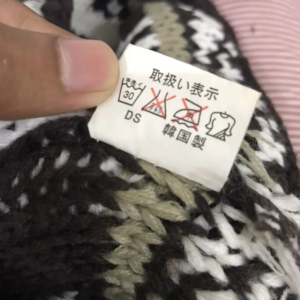 Japanese Brand × Vintage Japanese Brand Navajo Earflap Beanie Hat Size ONE SIZE - 5 Thumbnail