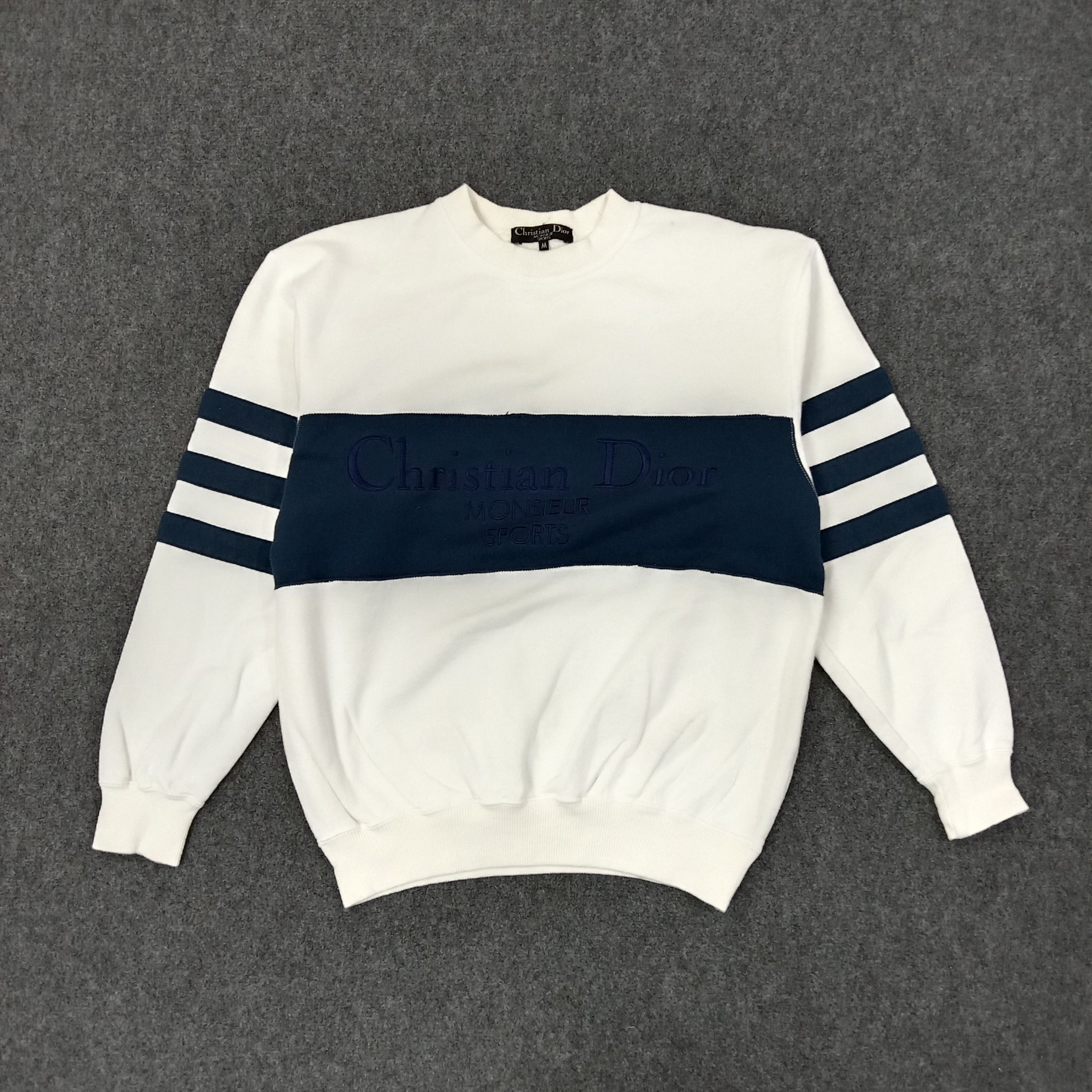 Christian Dior Monsieur Christian Dior Italian Designer Sweatshirt C242N2 Size US M / EU 48-50 / 2 - 1 Thumbnail