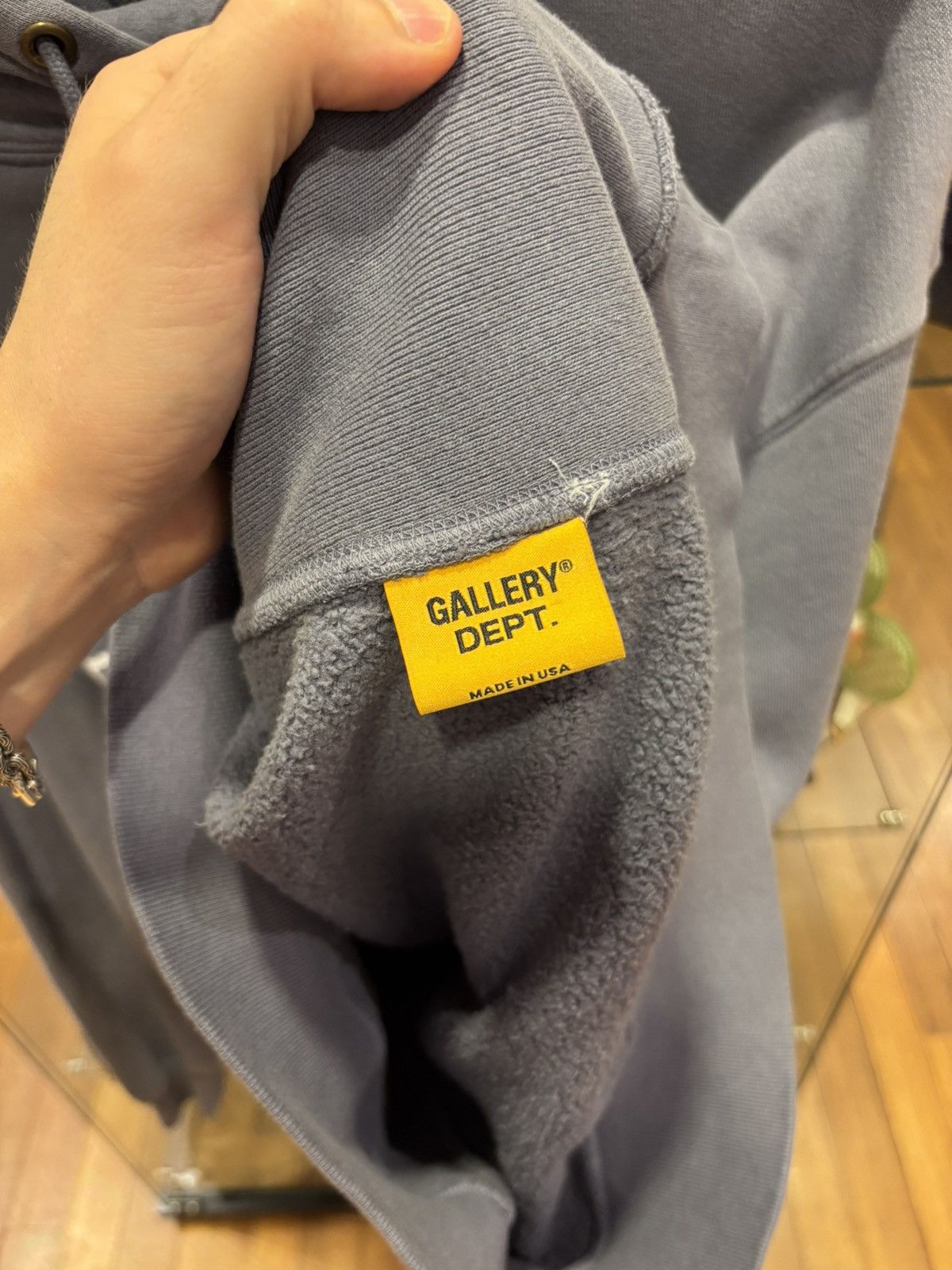 Gallery Dept. Gallery Dept propert of gallery dept hoodie Size US M / EU 48-50 / 2 - 3 Thumbnail