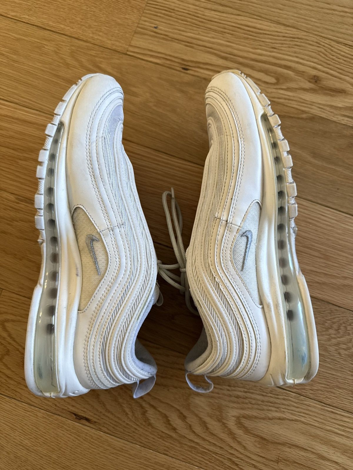 Nike Air Max 97 'Triple White' Size US 10 / EU 43 - 2 Thumbnail