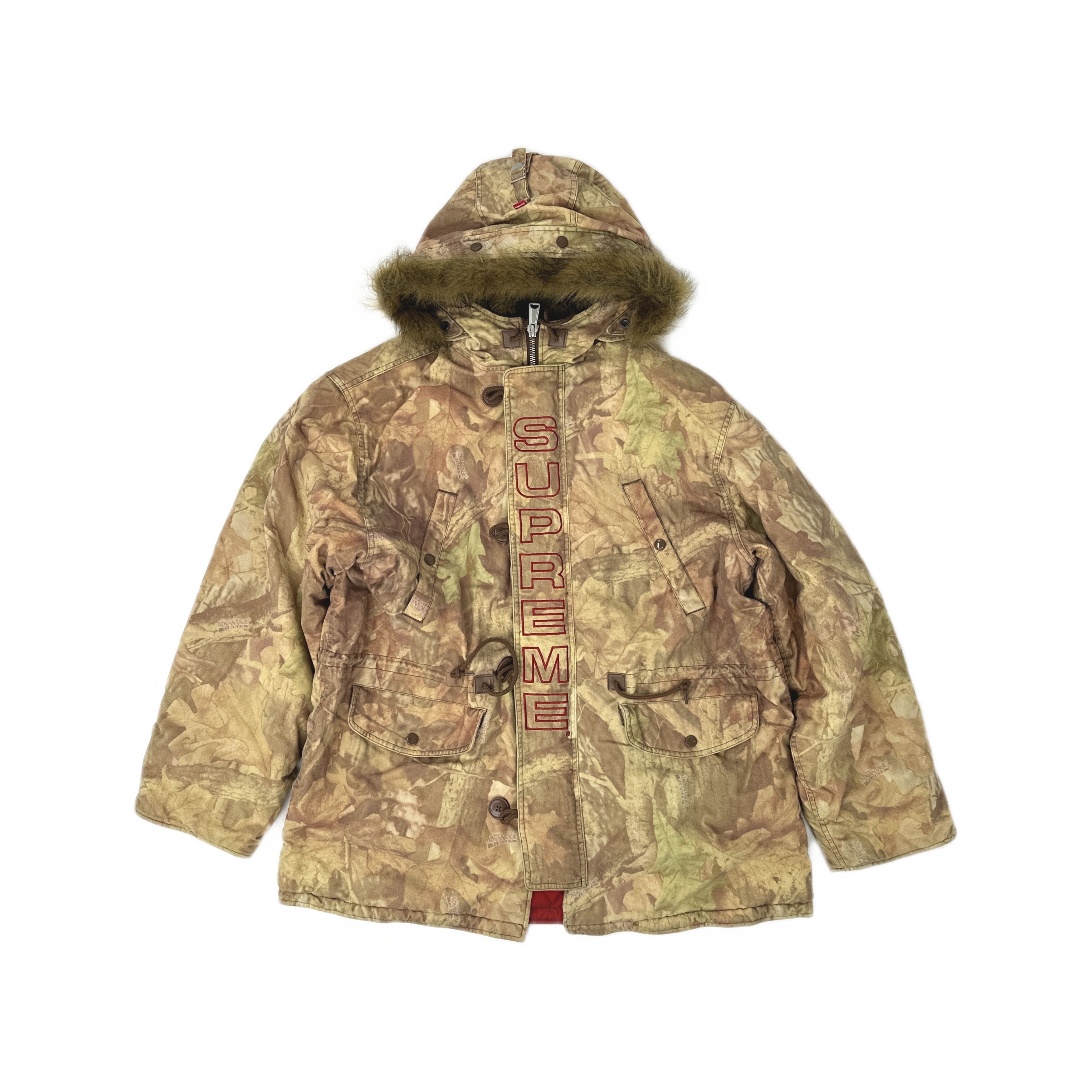 Supreme Supreme Reflective Cross N-3B Parka | Grailed