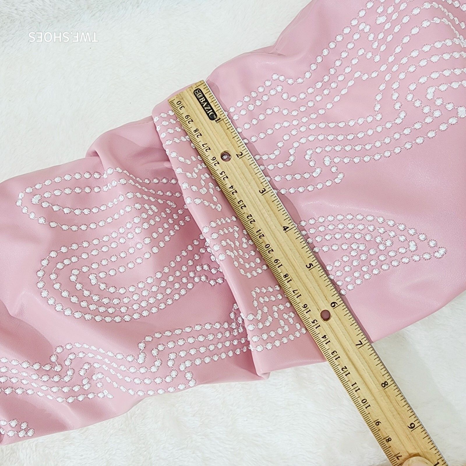 Other Iconic Country Western Thigh high Cowgirl Boots Baby Pink Ho Size US 10 / IT 40 - 3 Thumbnail