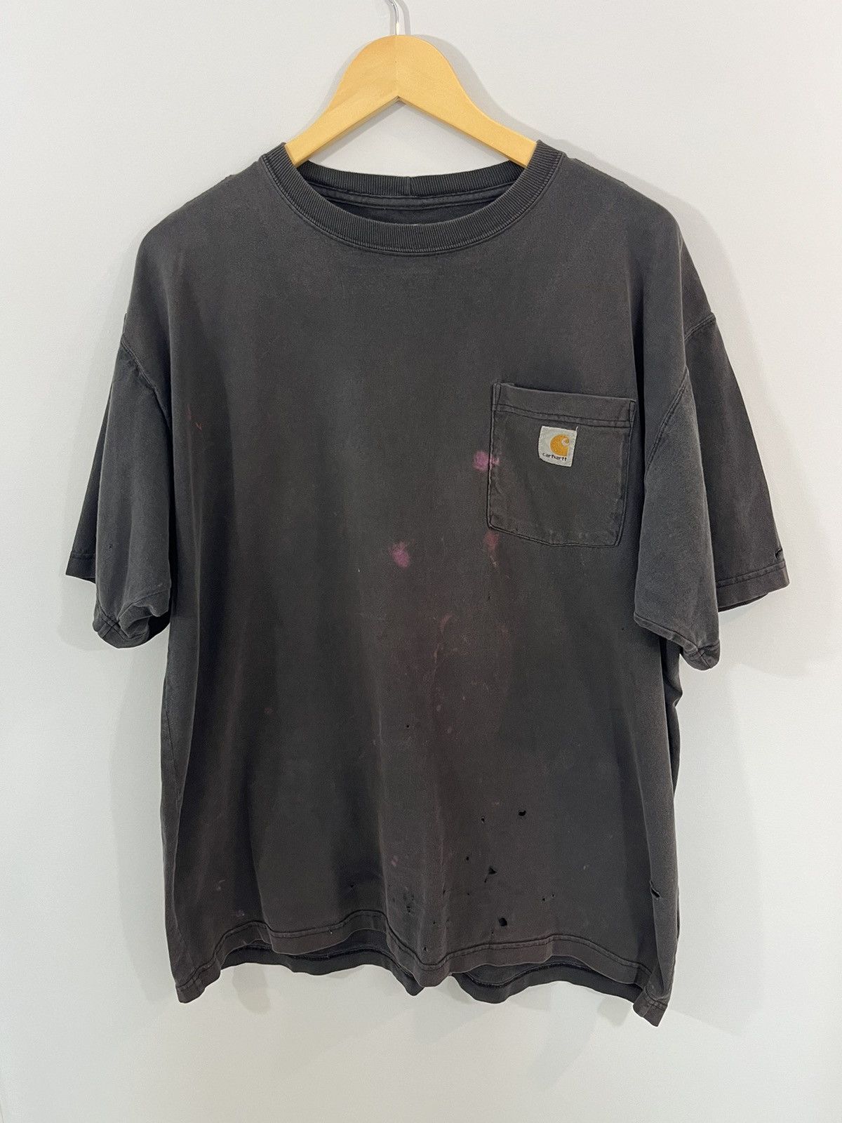 Carhartt Carhartt Sun Faded Thrashed Blank Pocket Tee Size US M / EU 48-50 / 2 - 1 Thumbnail