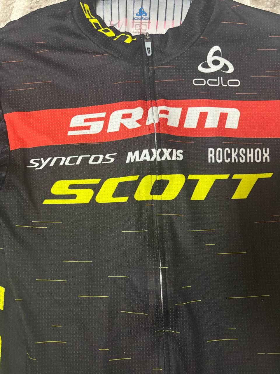 Odlo Scott-SRAM MTB Racing Team Replica Jersey by Odlo Medium Size US M / EU 48-50 / 2 - 6 Thumbnail
